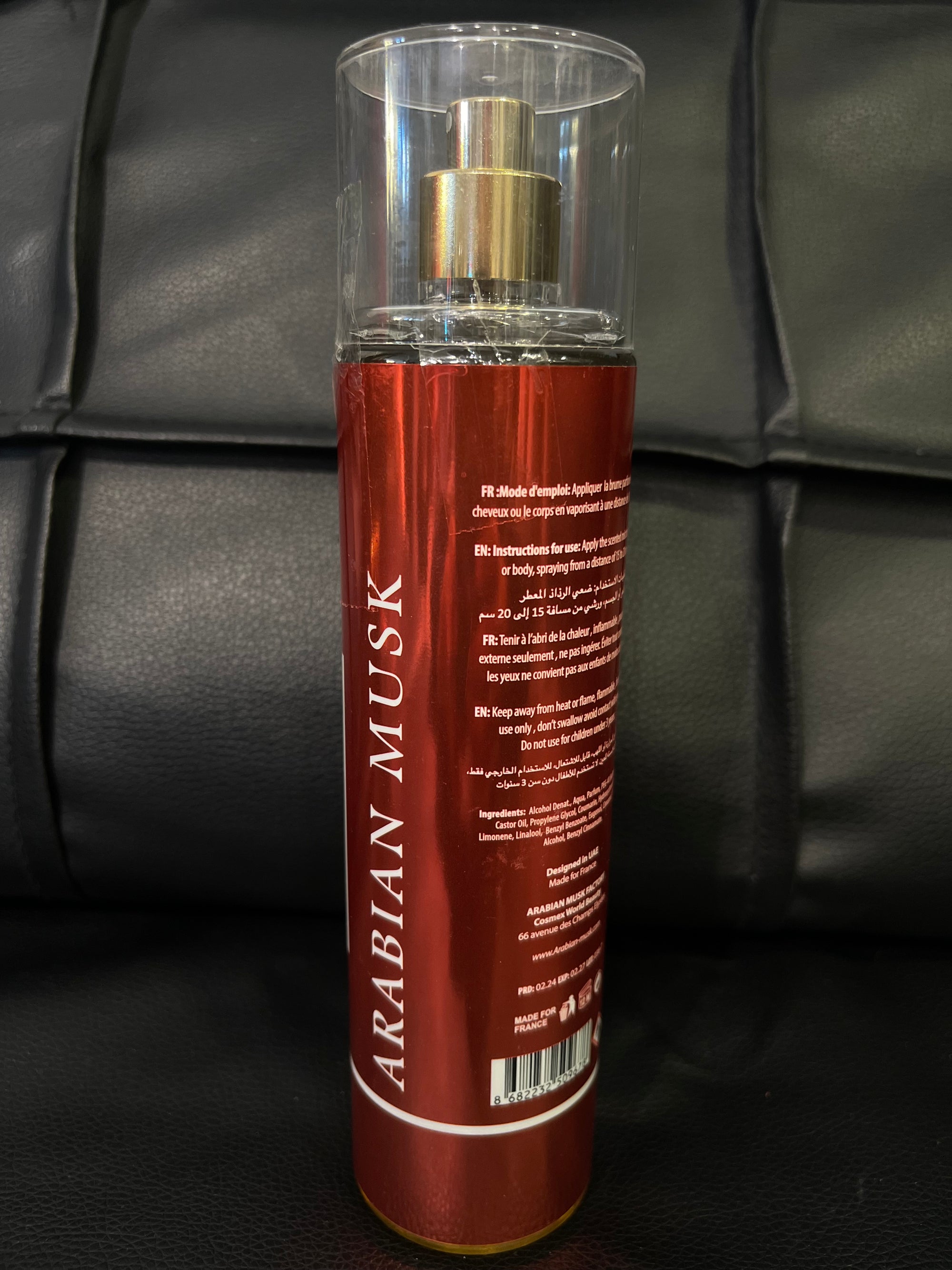 Perfume Arabe de Cuerpo (Arabian Musk)