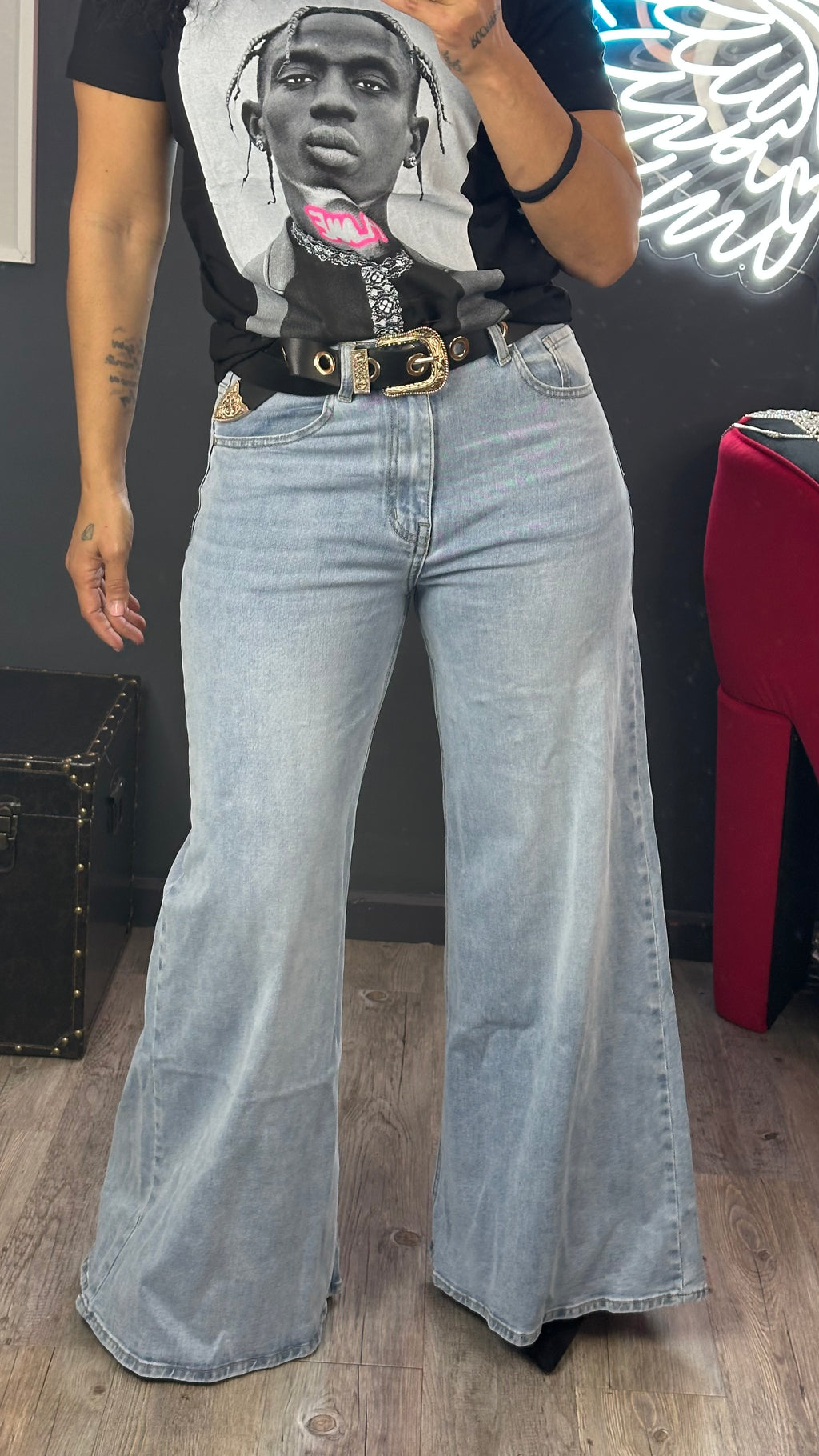 Vaquero pata elefante