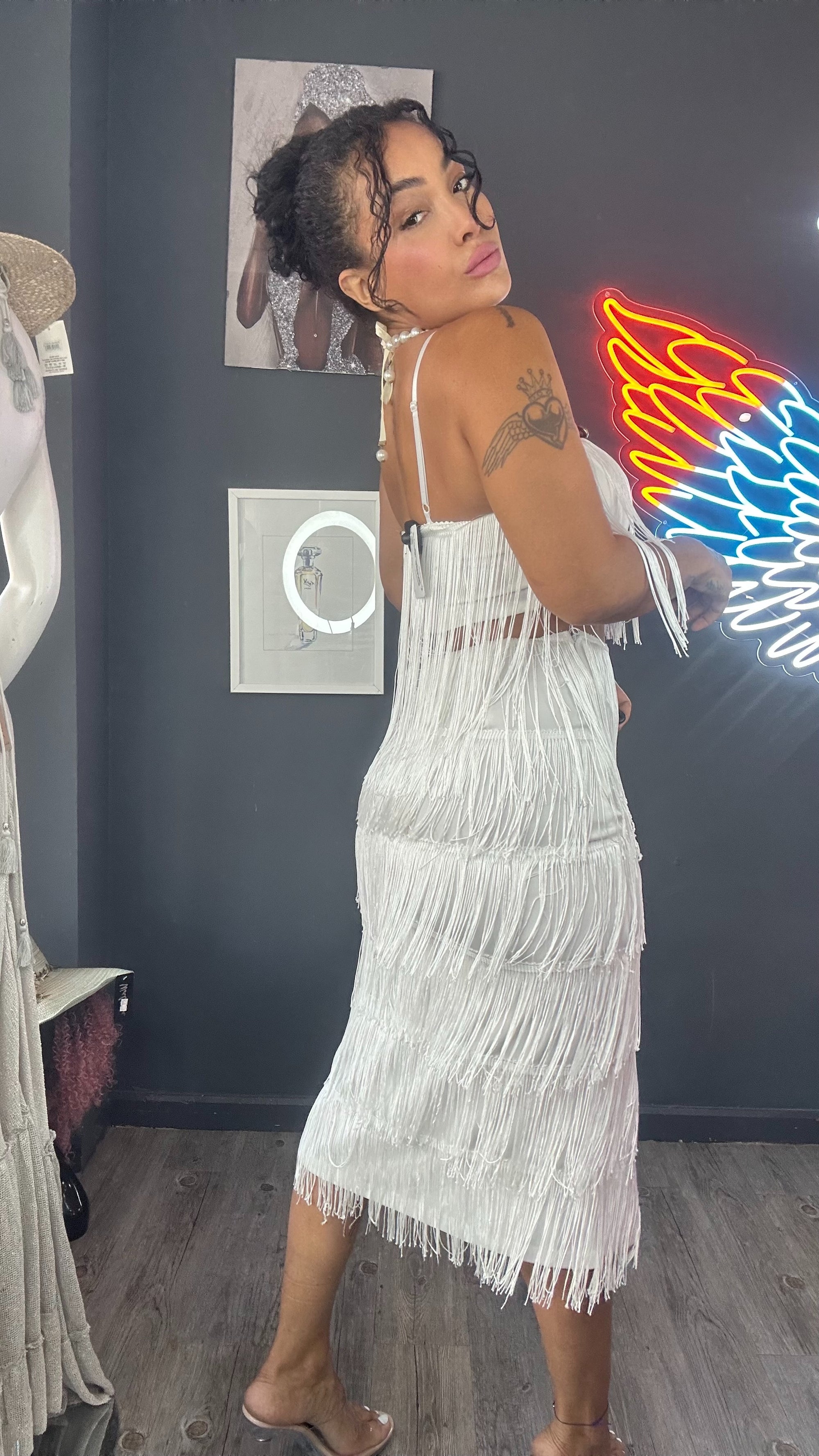 Conjunto vida en flecos