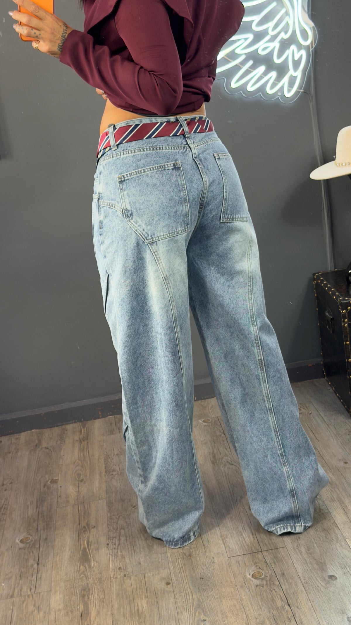 Jeans corbatas premium