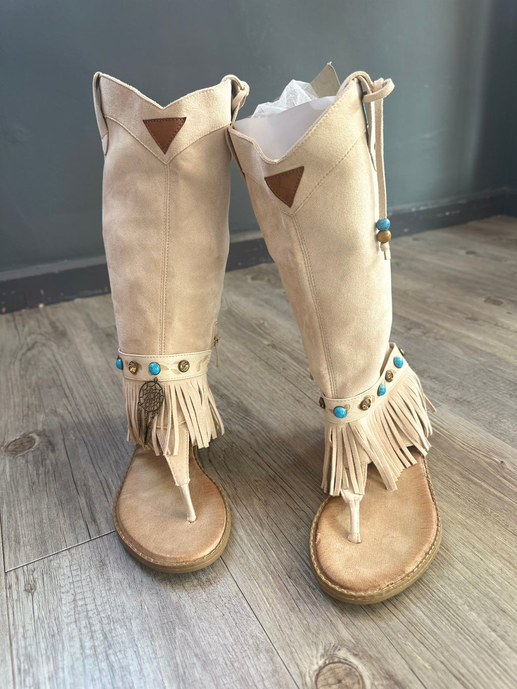 Sandalias boho chic