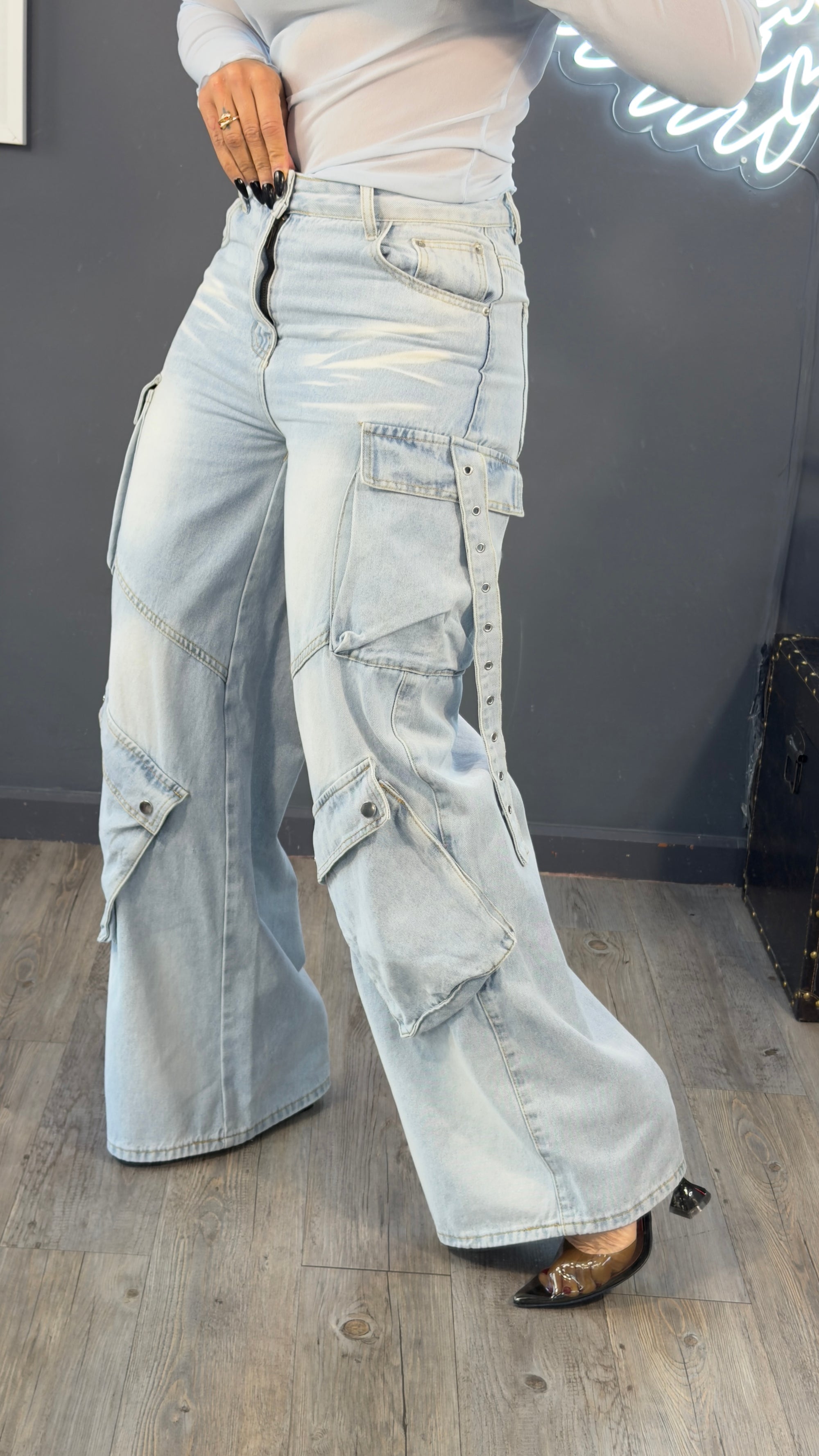 Jeans Cargo Dominika