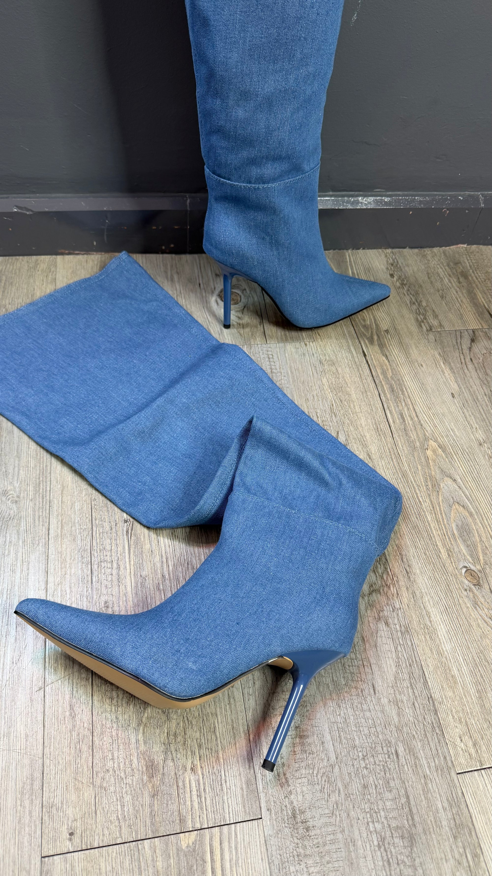 Mosqueteras Maxi denim