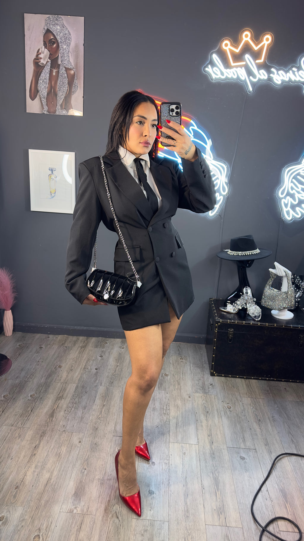 Vestido blazer Oversize