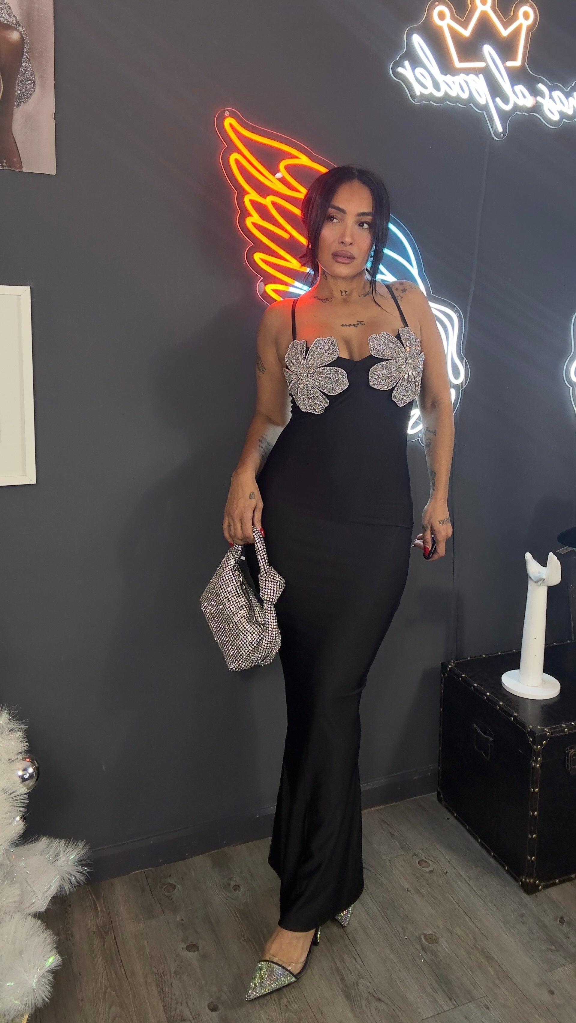 Vestido ORQUÍDEA DE CRISTAL