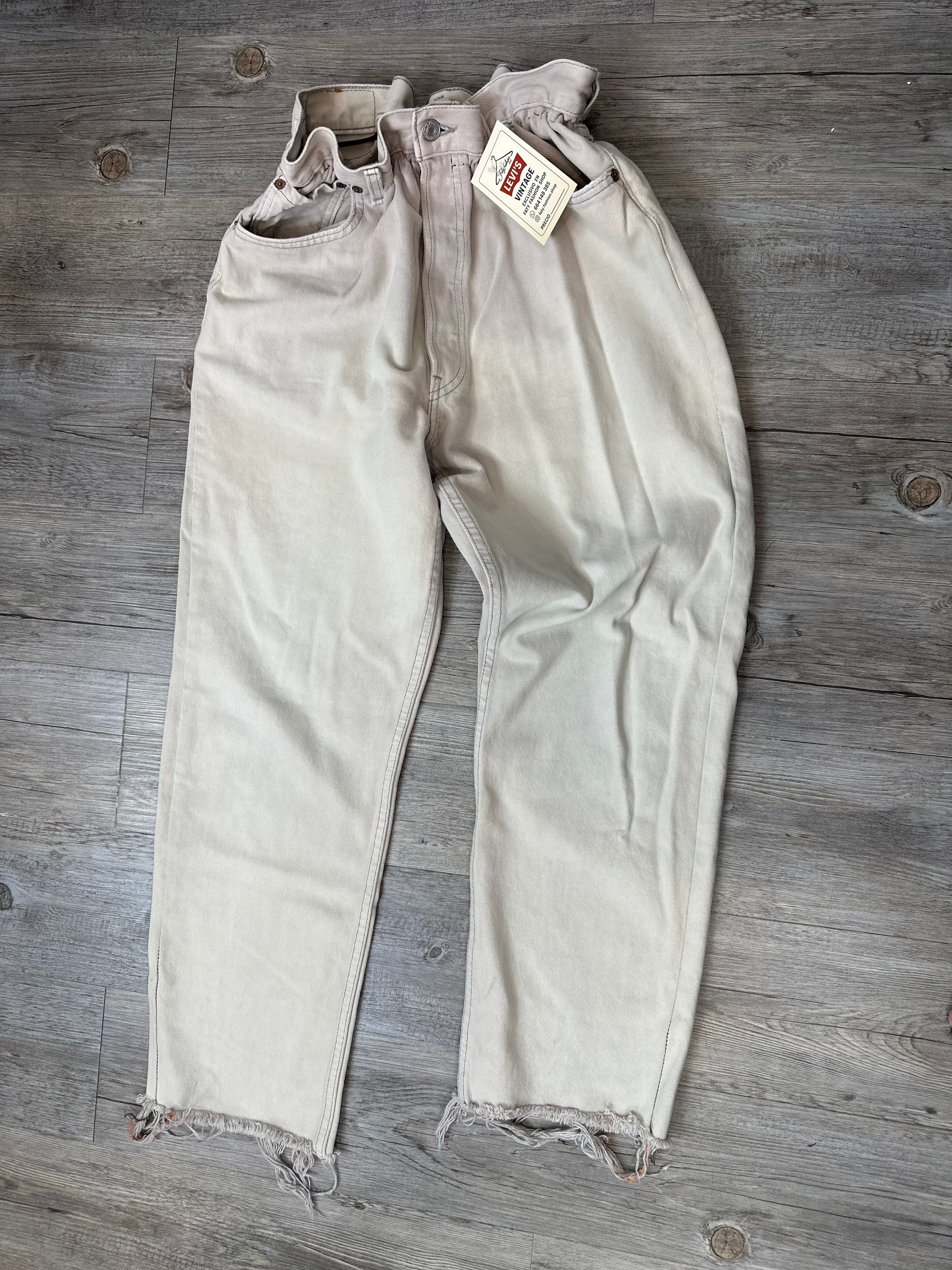Jeans Levis candy beige M/L 012
