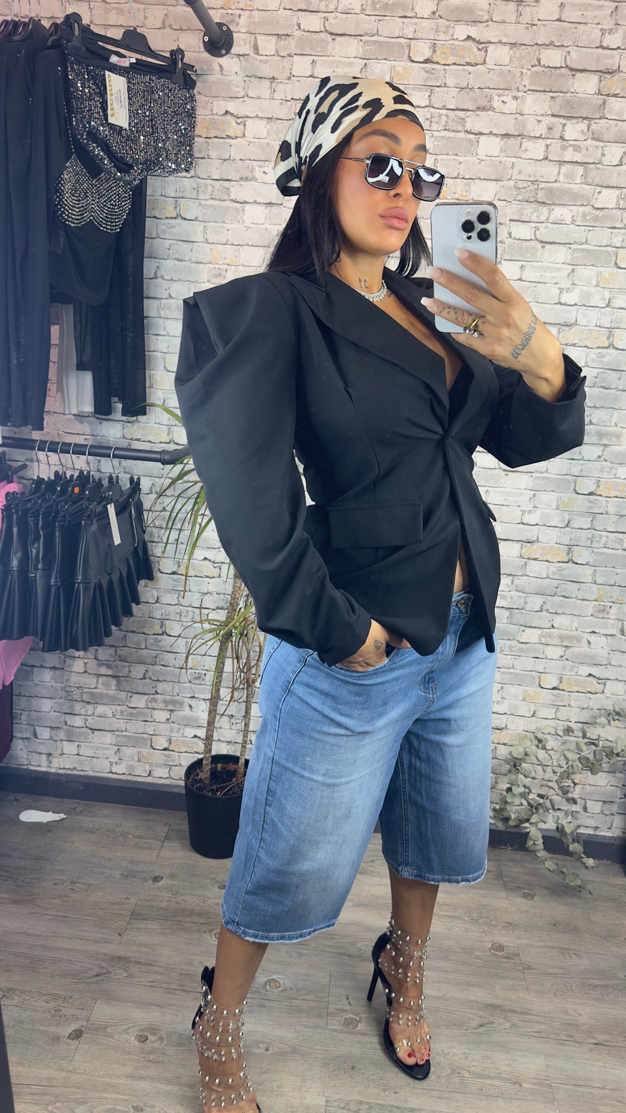 Power Shoulders Blazer