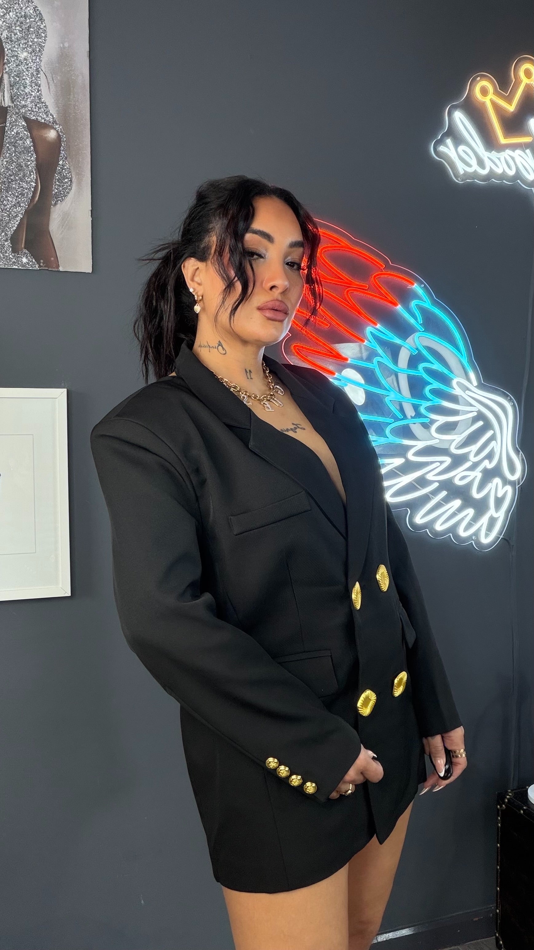 Blazer Over size premium Alta calidad iconic