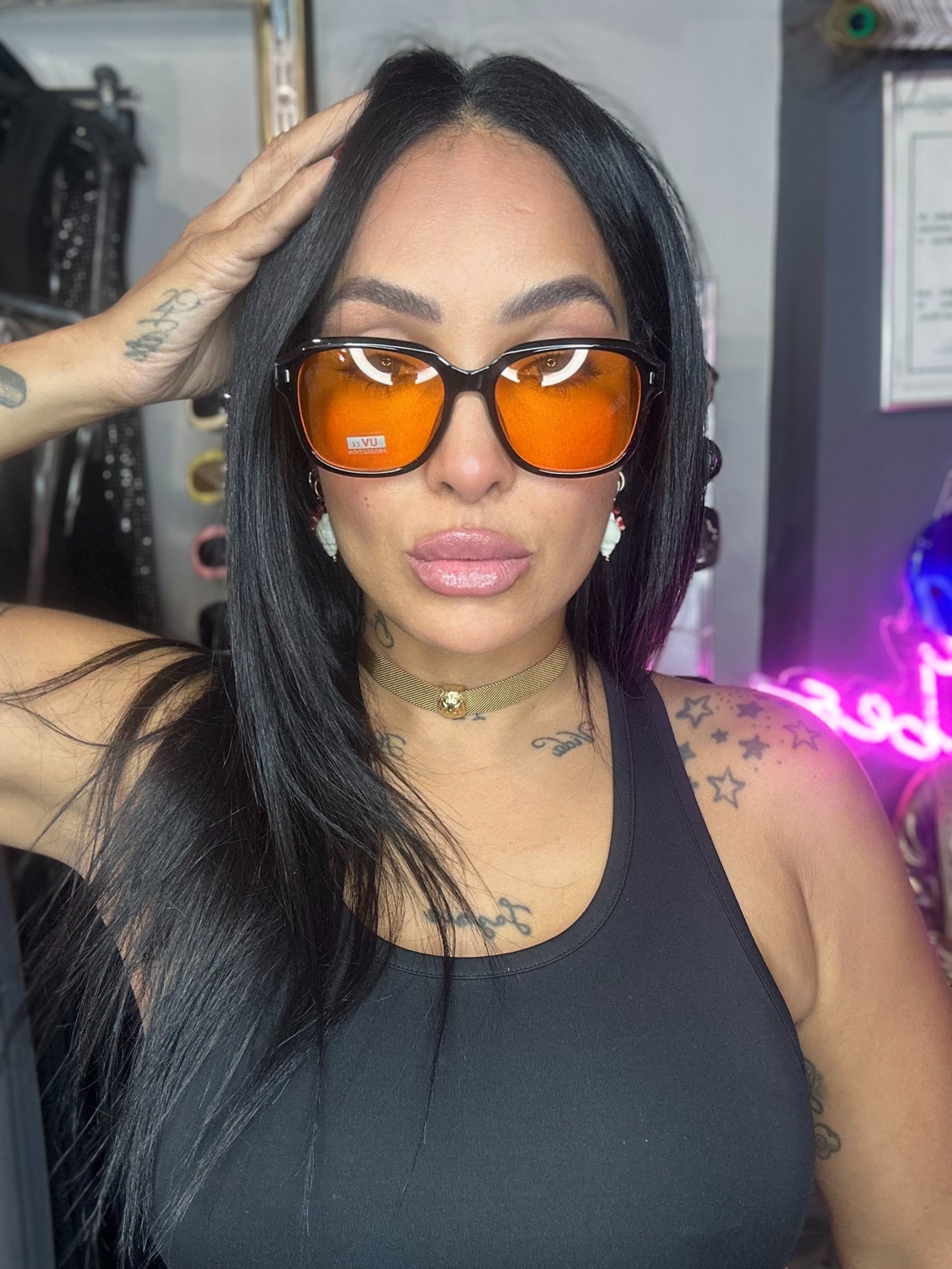 Gafas vida amarillas