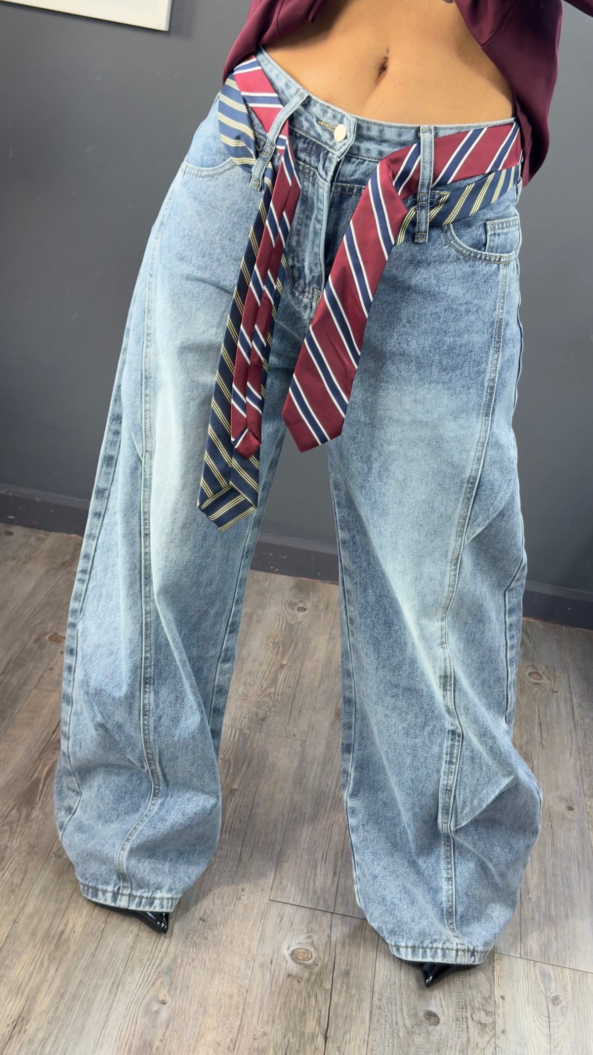 Jeans corbatas premium