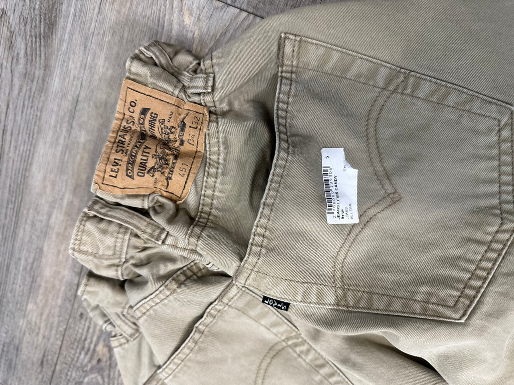 Jeans Levis candy beige S 03