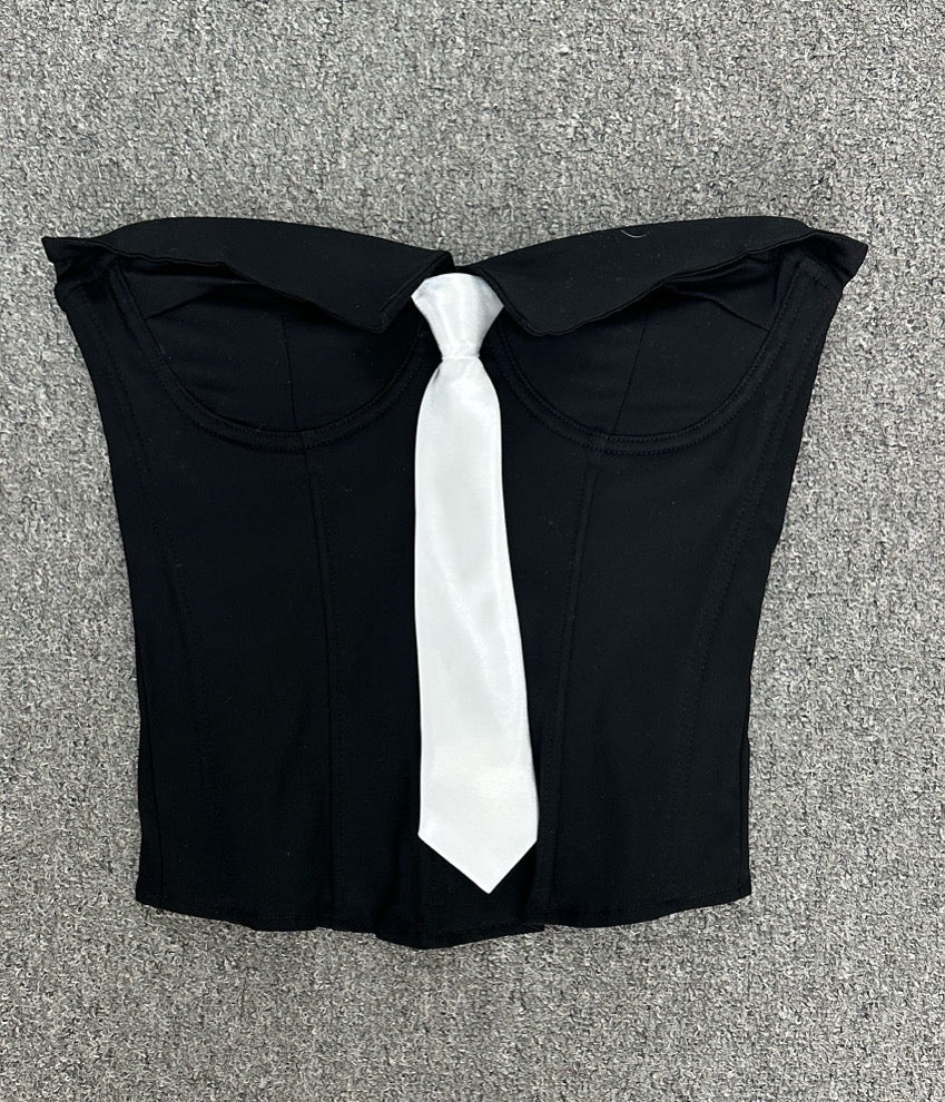 Corset, corbata elástico