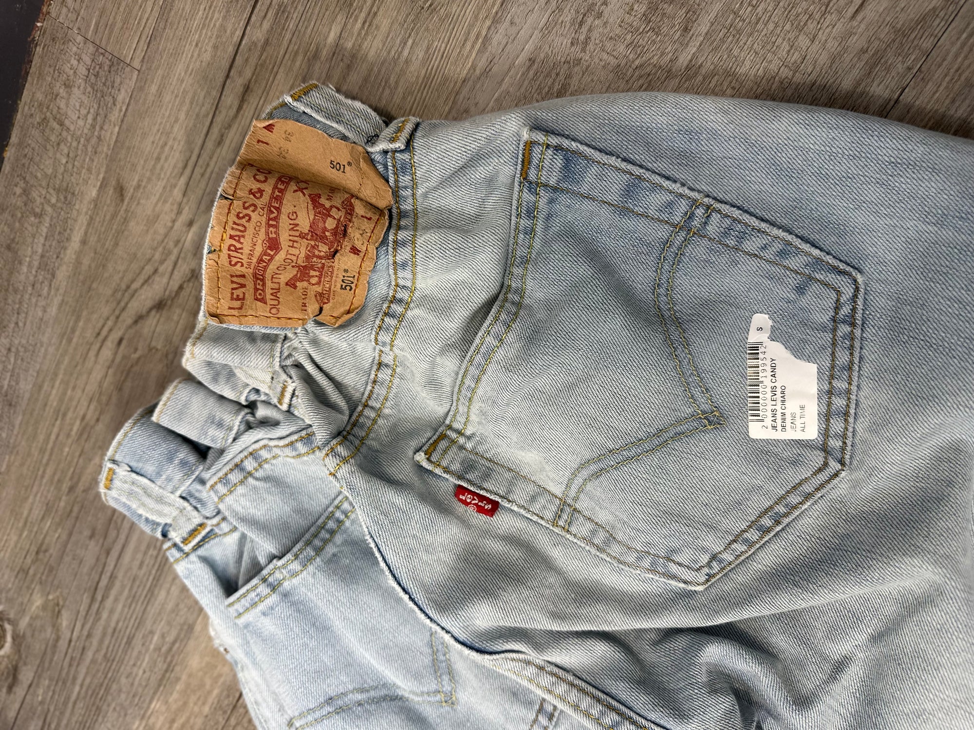 Jeans Levis candy claro S/M 06