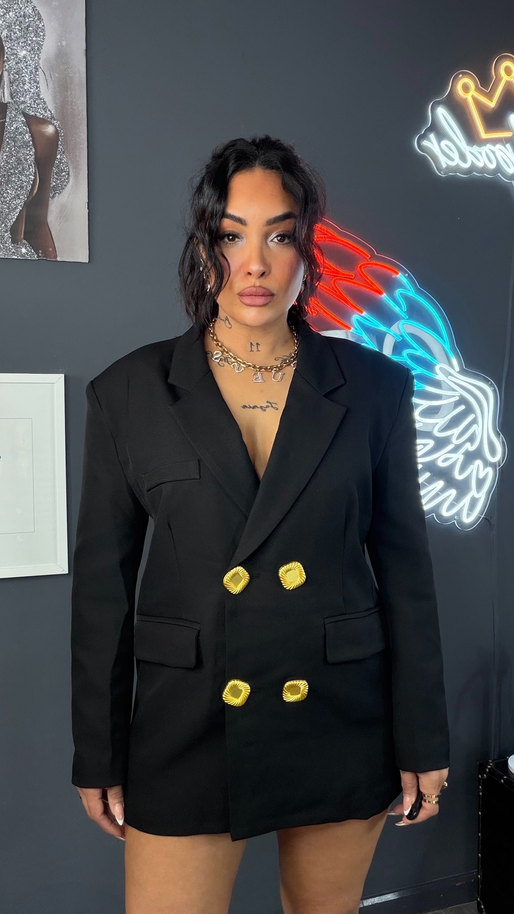 Blazer Over size premium Alta calidad iconic