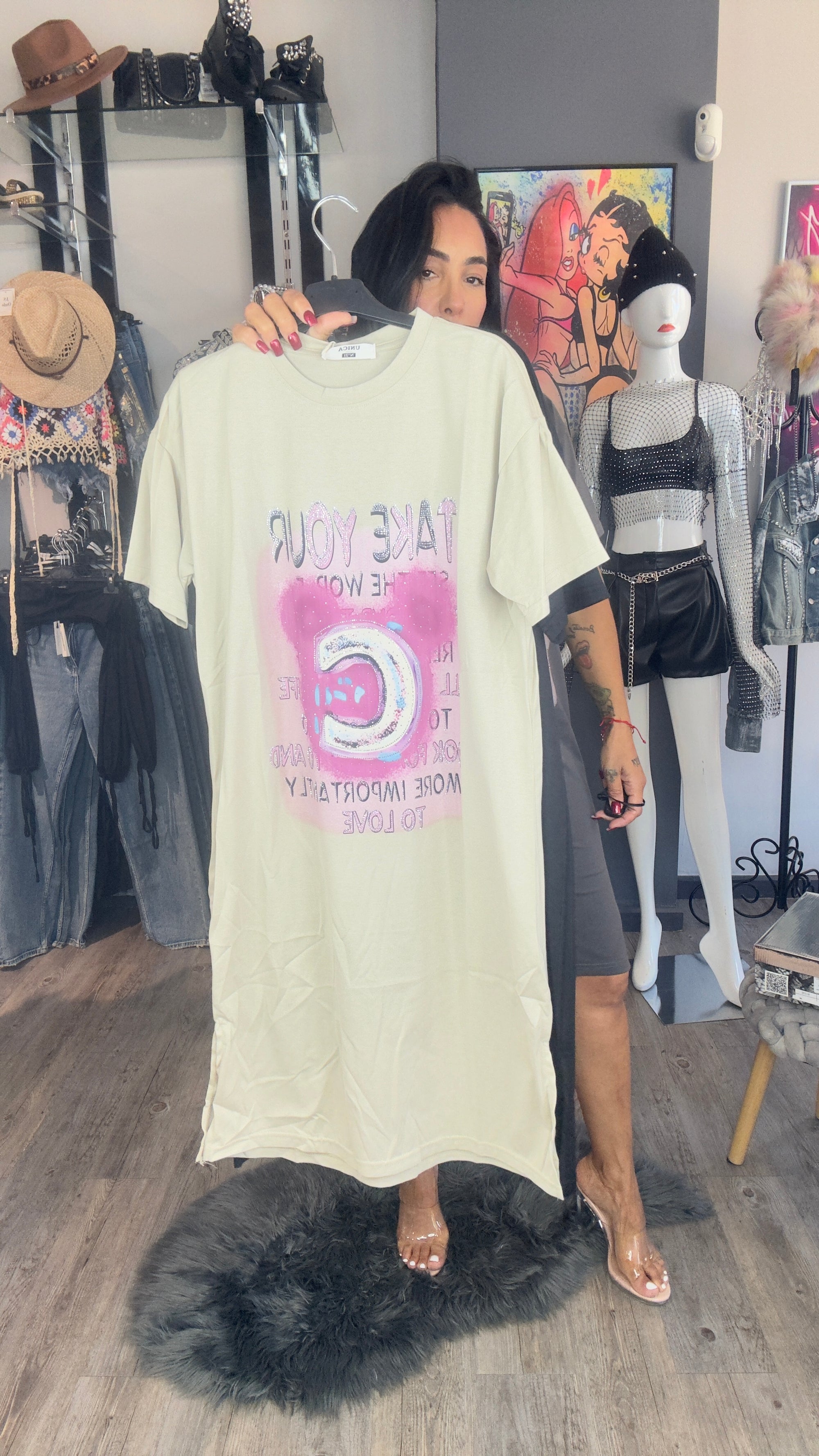 Camiseta vestido