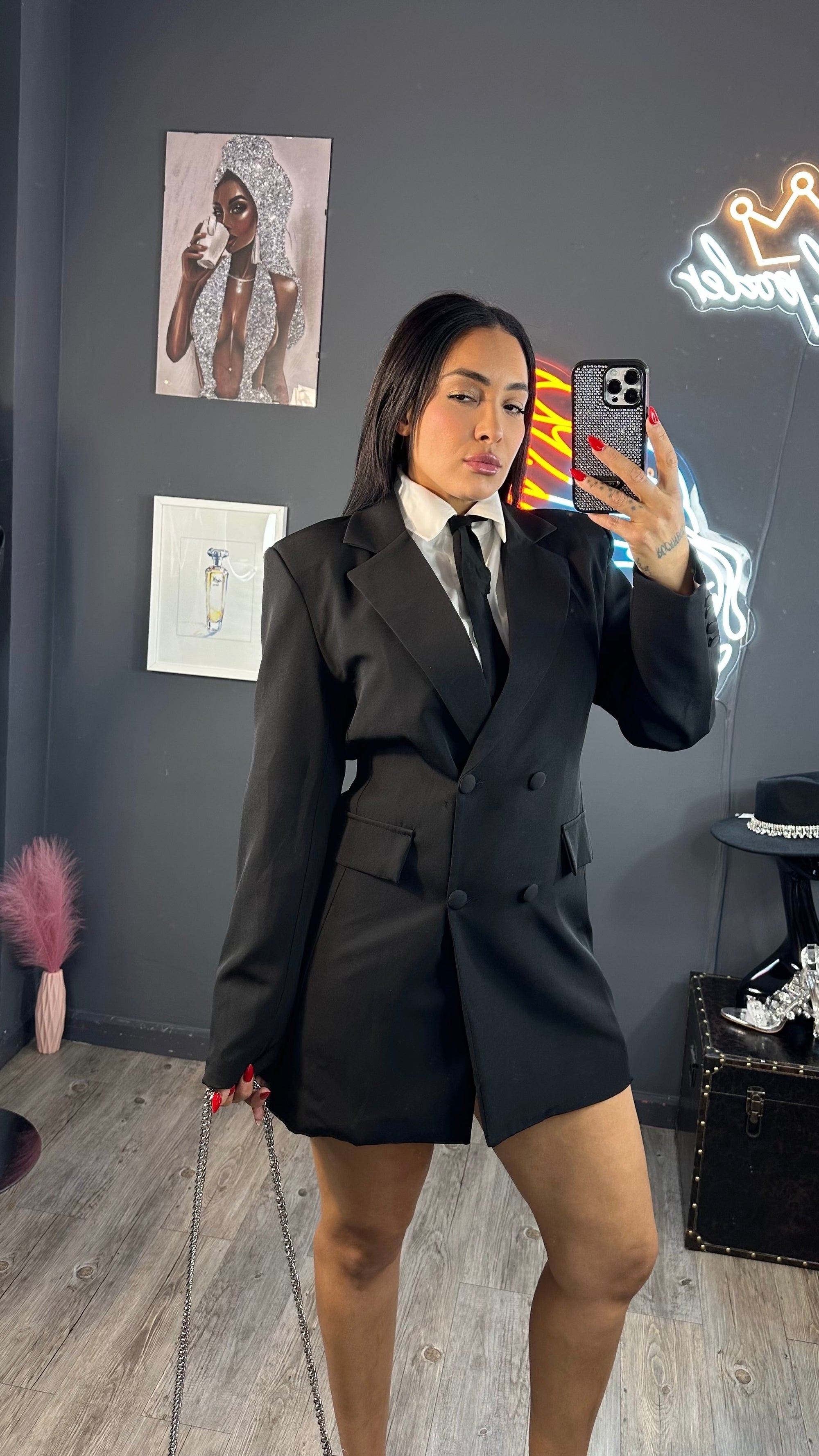 Vestido blazer Oversize