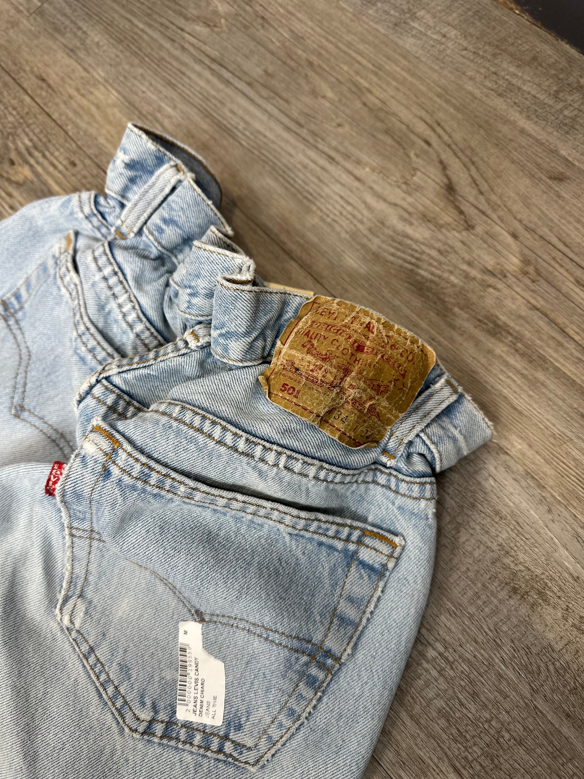 Jeans Levis candy claro  S/M 011