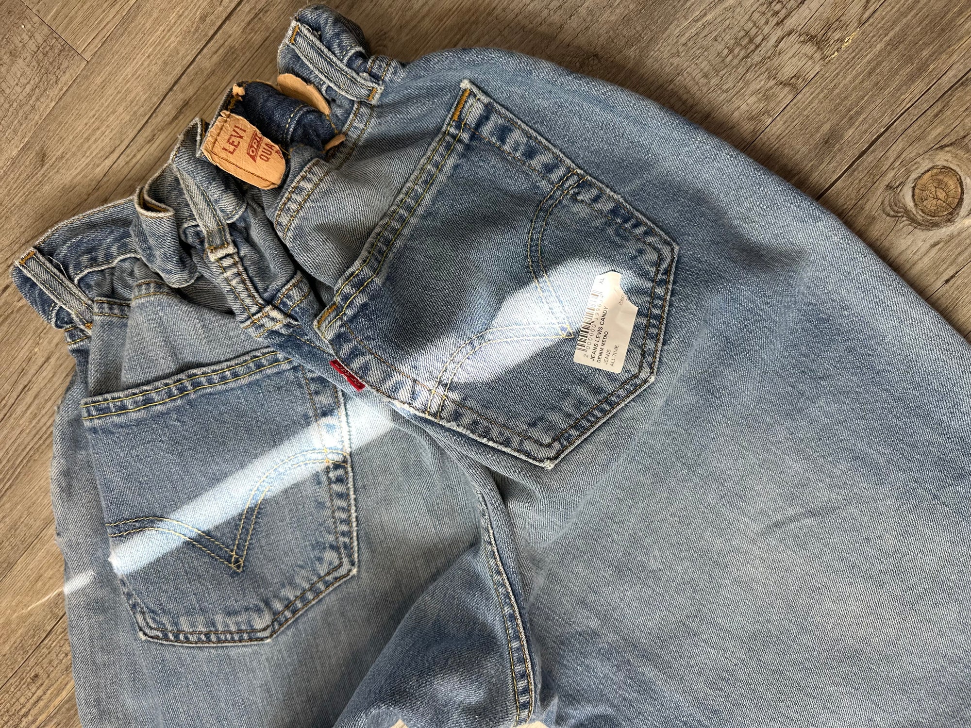 Jeans Levis candy claro  XL 020