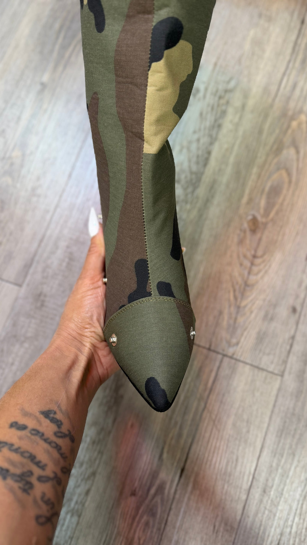 Botas segunda piel camuflaje DENIM