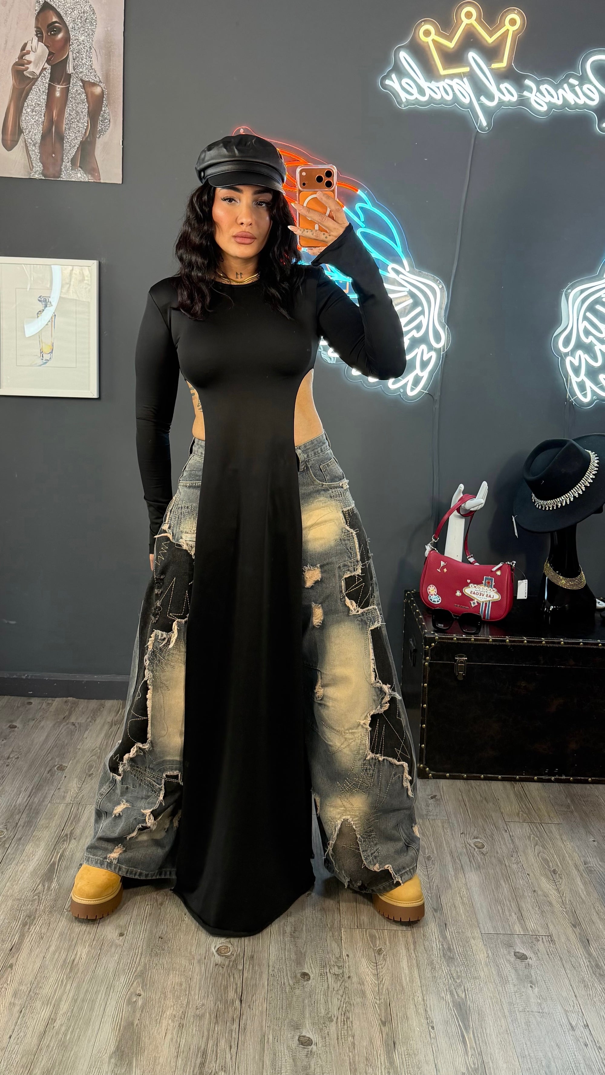 Top asimétrico doble