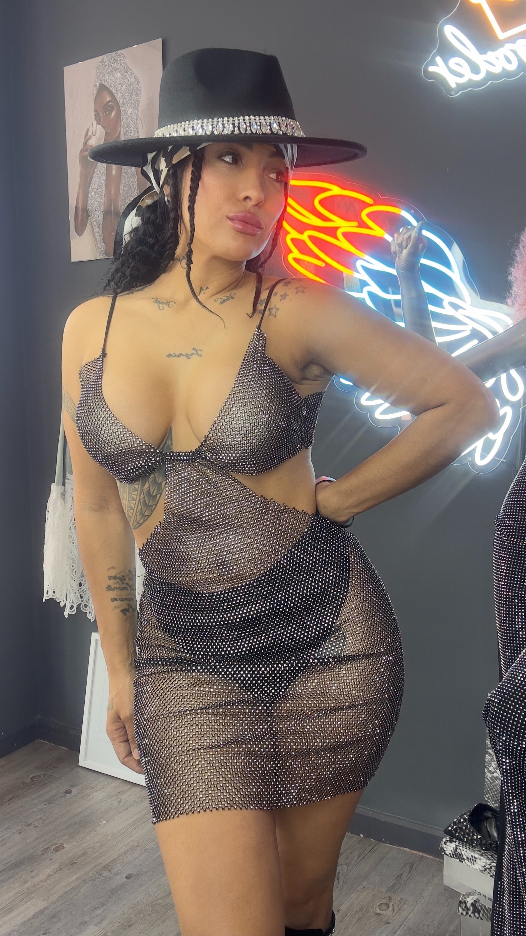 Vestido brillo