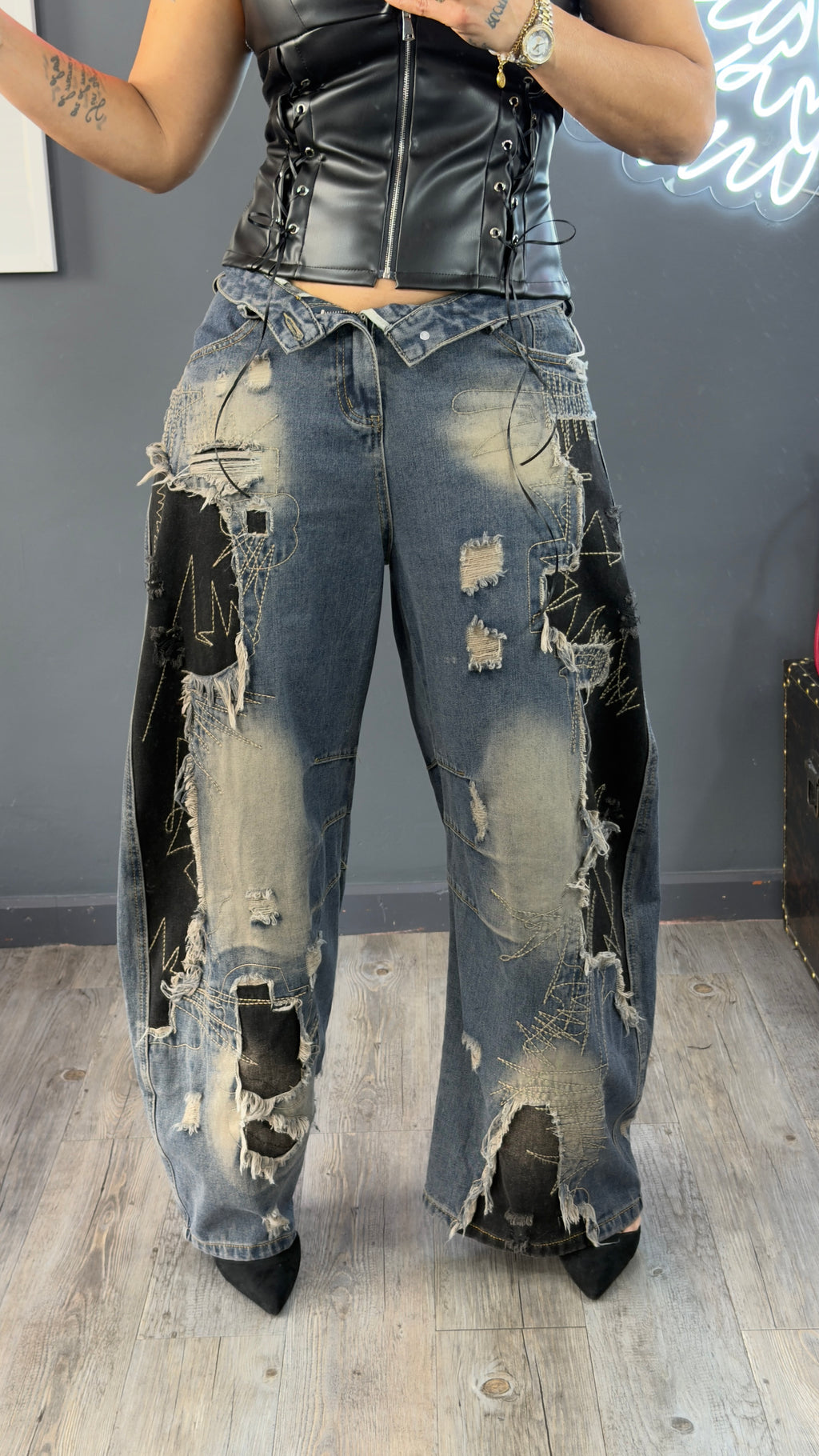 Jeans Fénix Destroyed