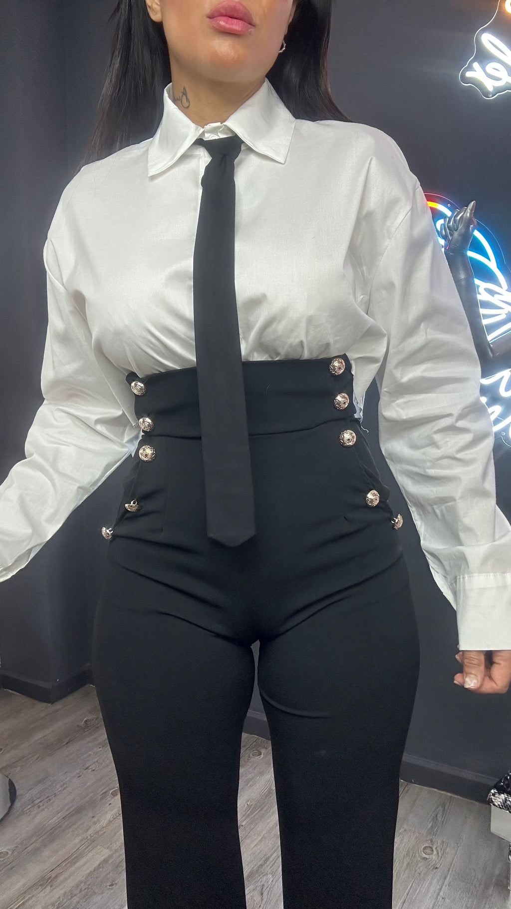Pantalón cintura alta