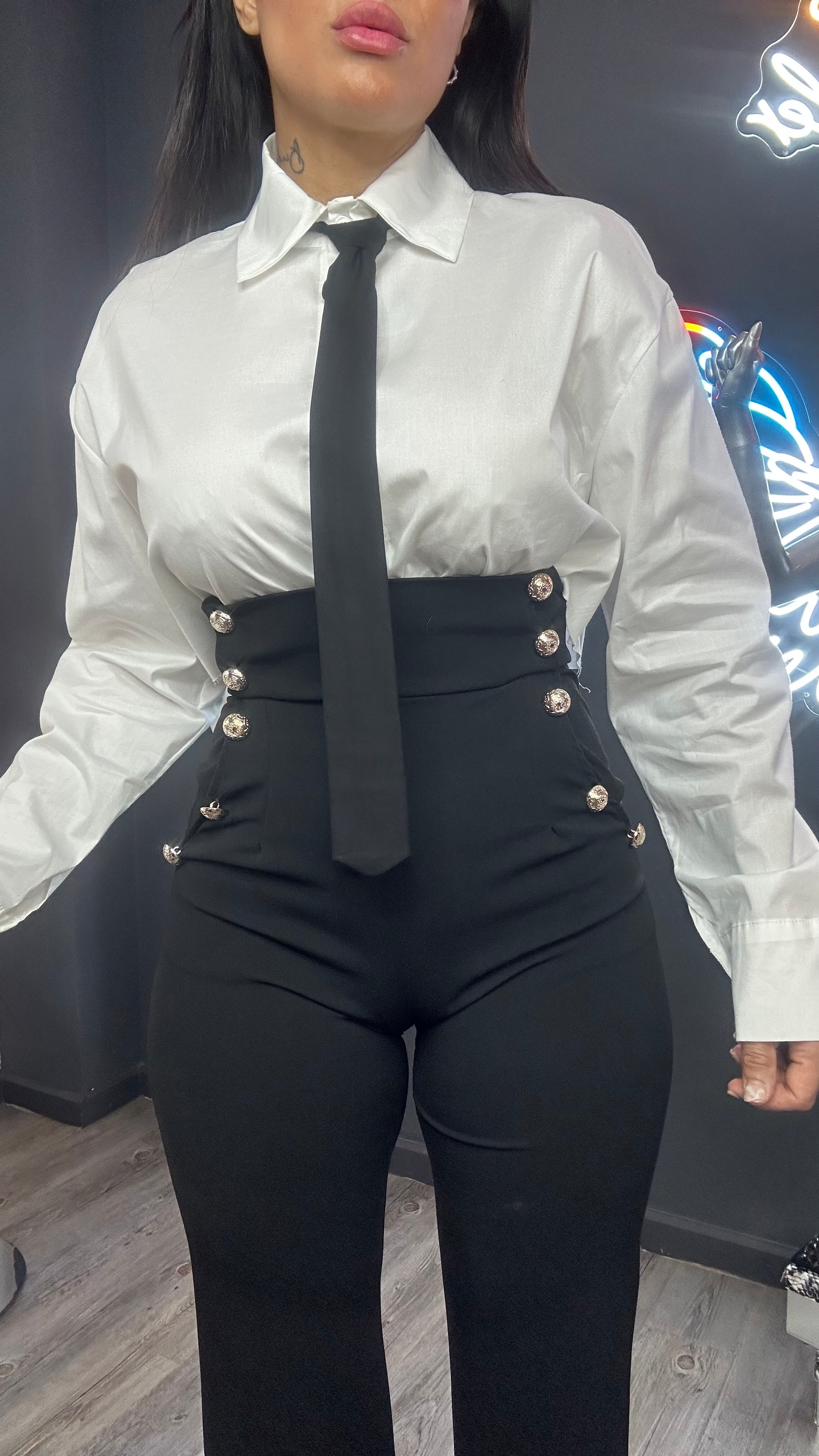 Pantalón cintura alta