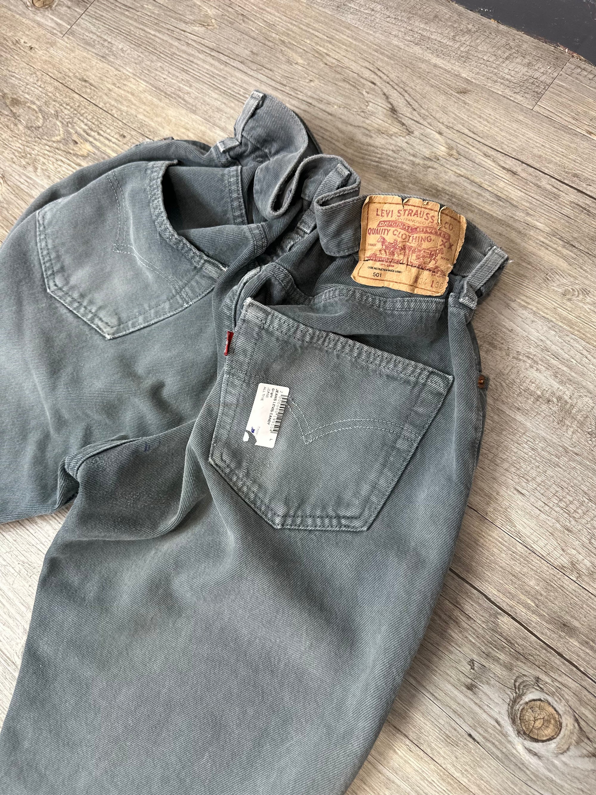 Jeans Levis candy gris M/L 013