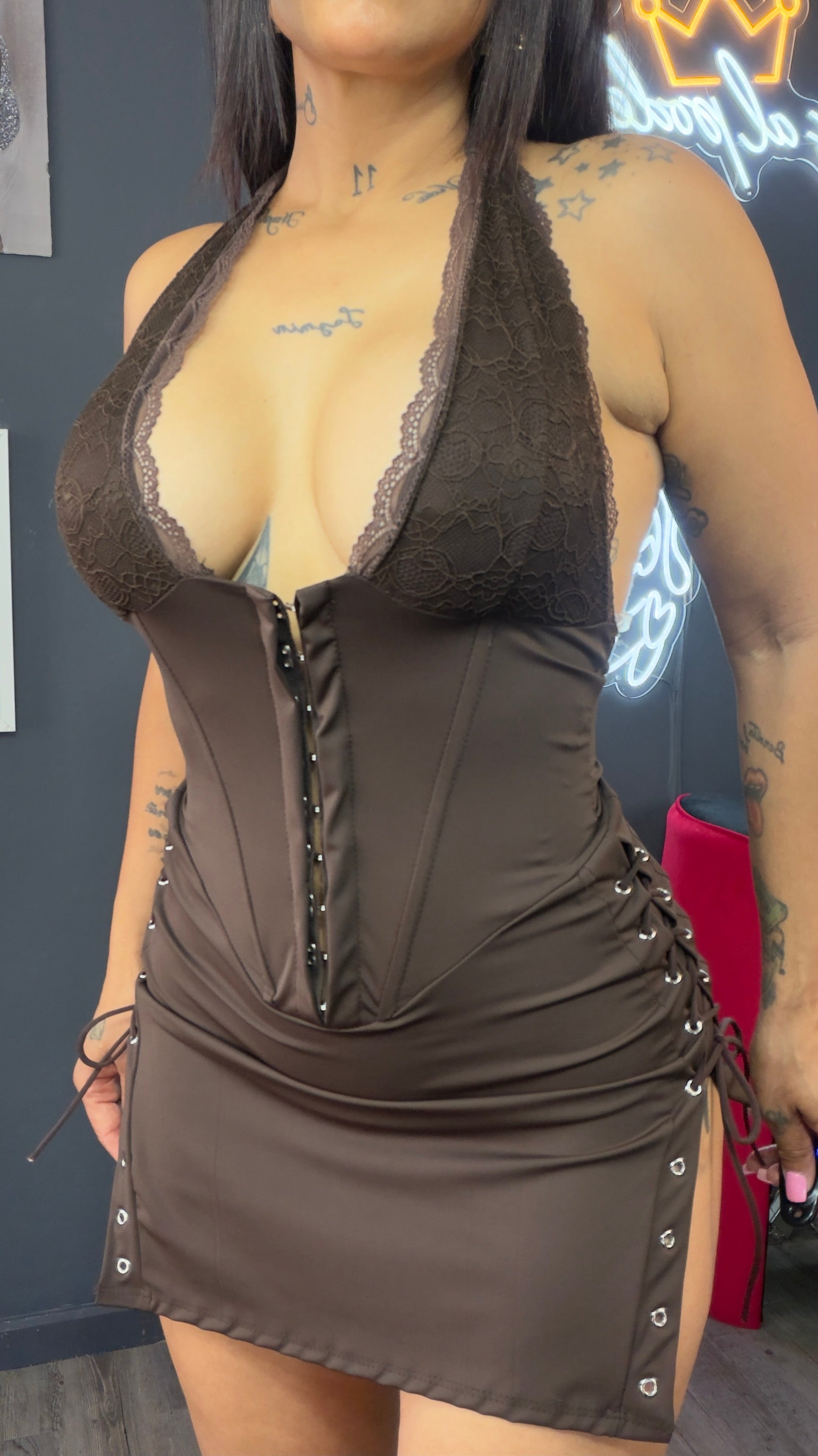 Vestido Corset
