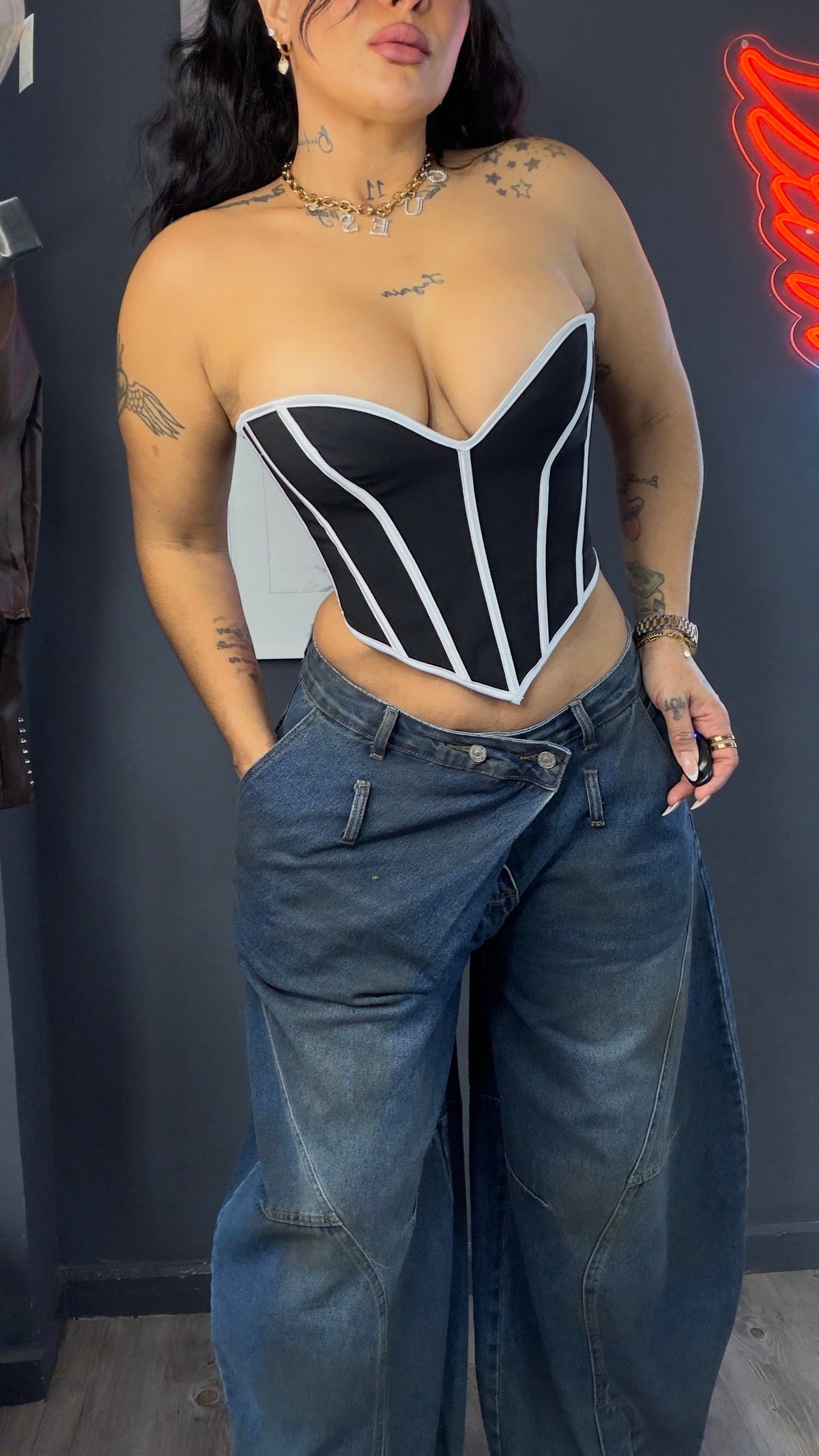 Corset ajedrez