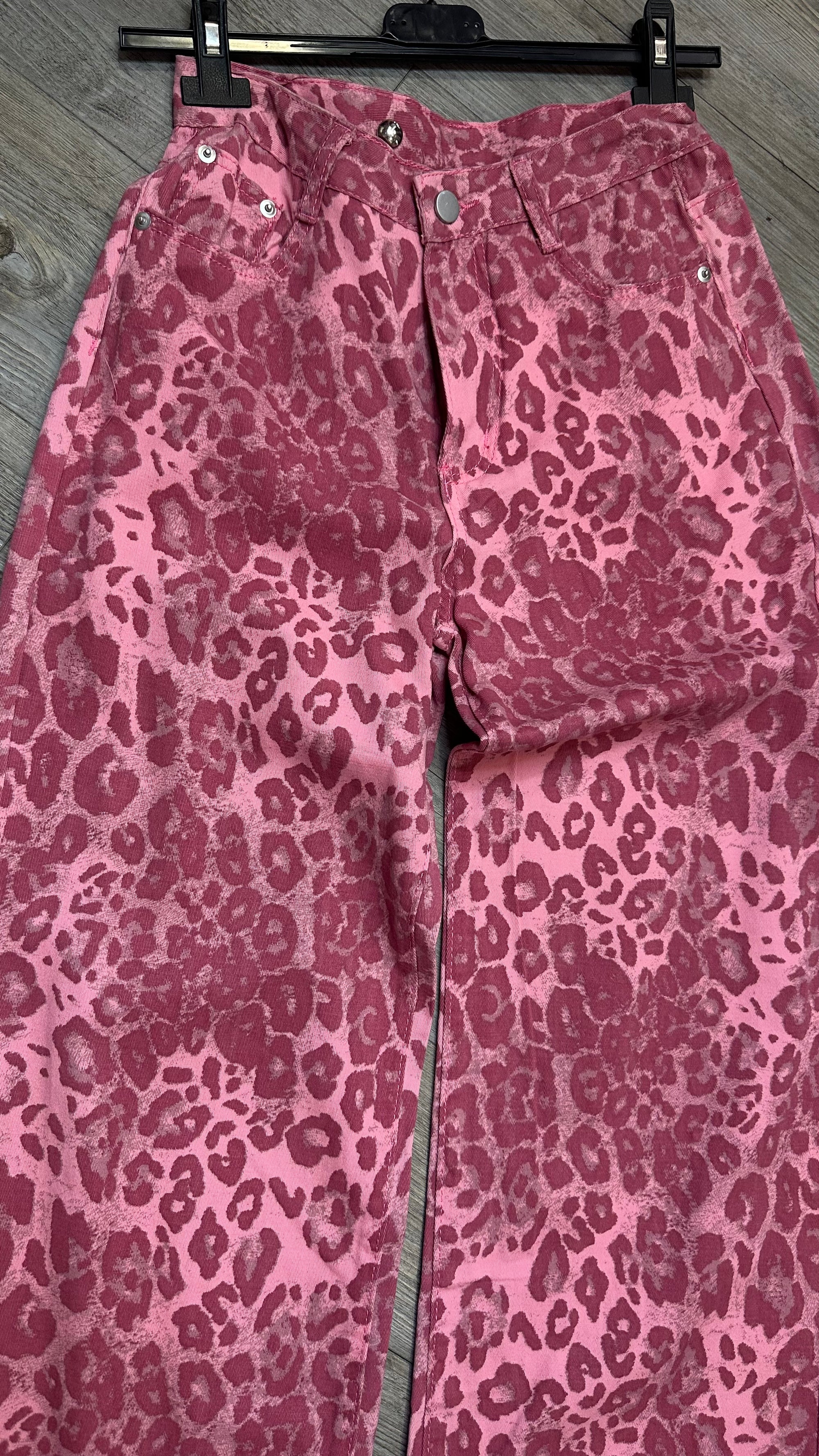 Vaquero verano leopardo rosa