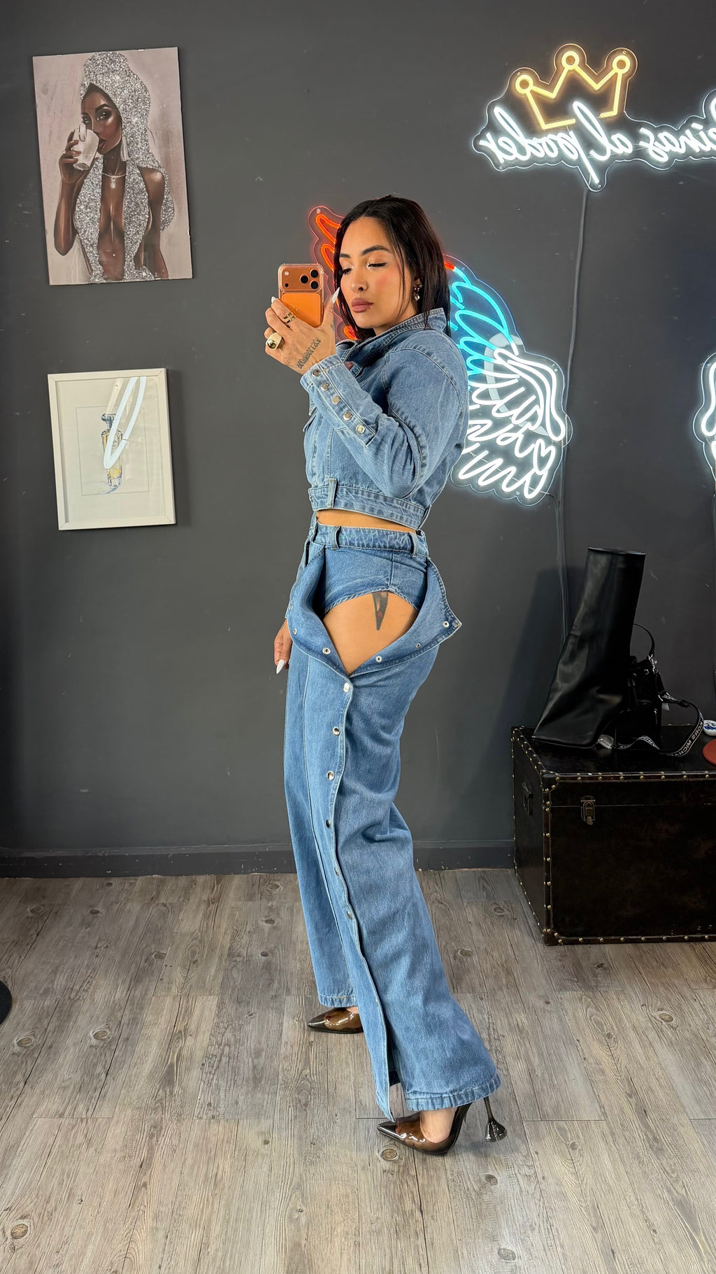 Conjunto ANGEL DENIM