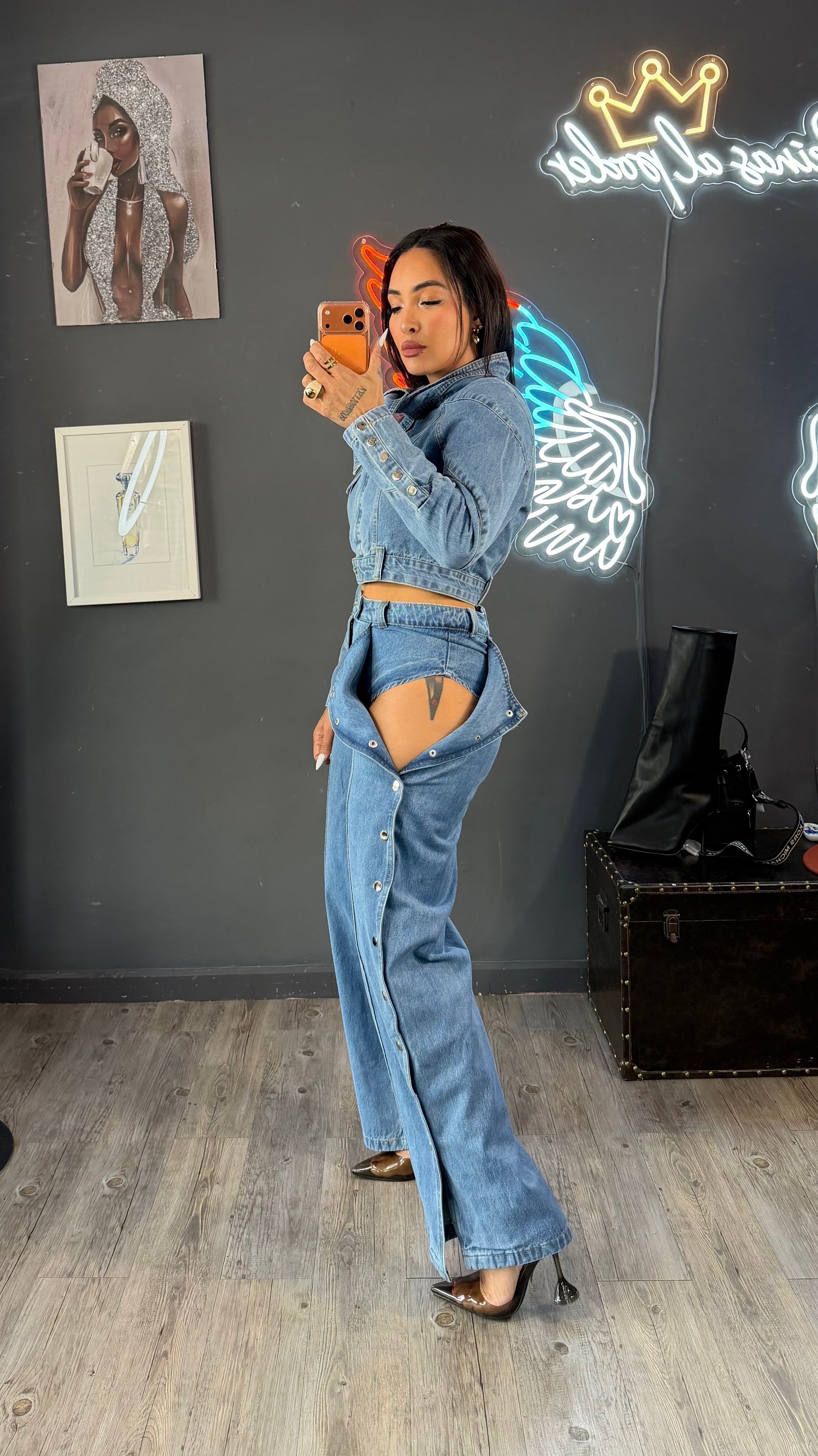 Conjunto ANGEL DENIM