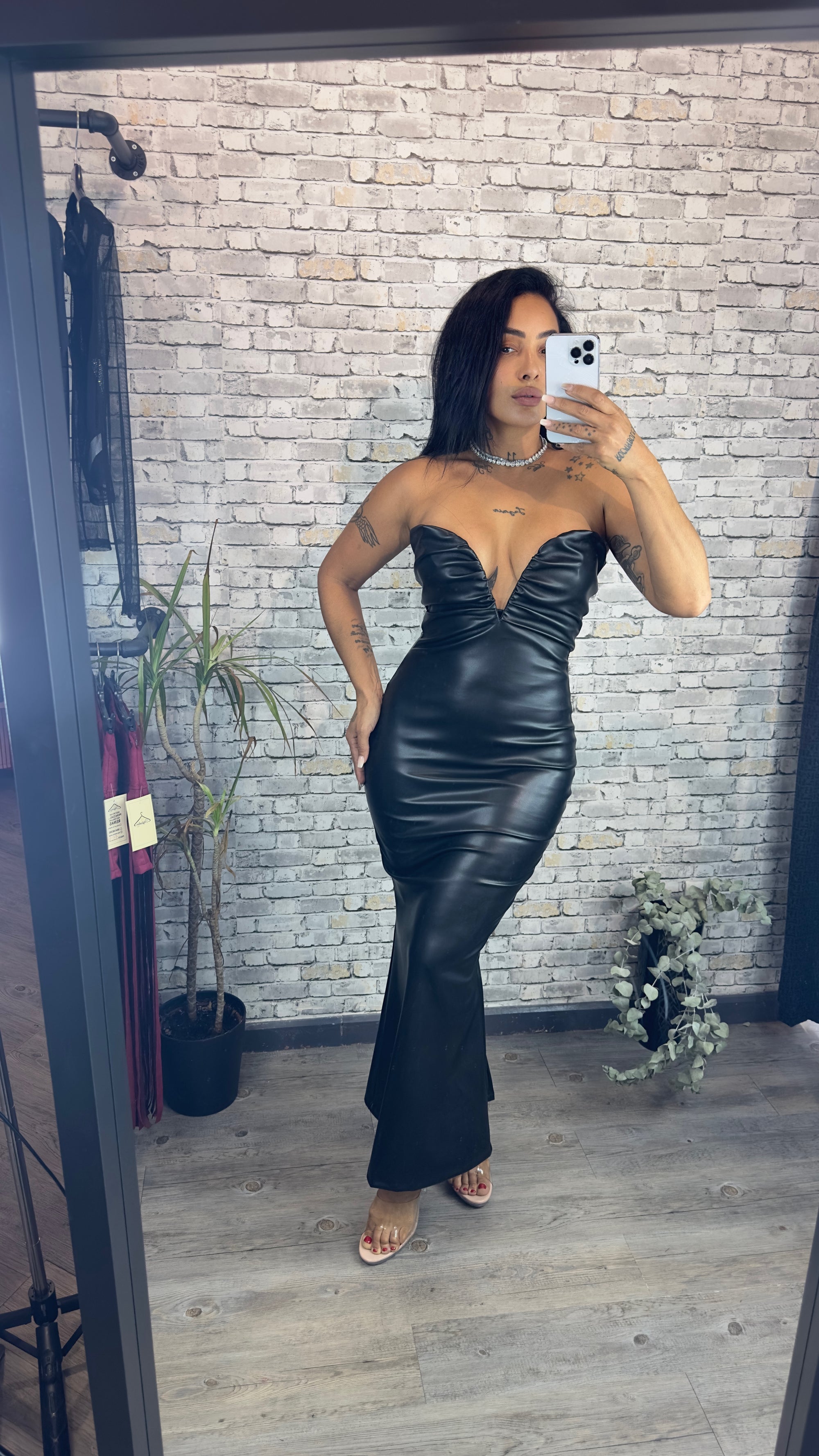 Vestido noche de lux