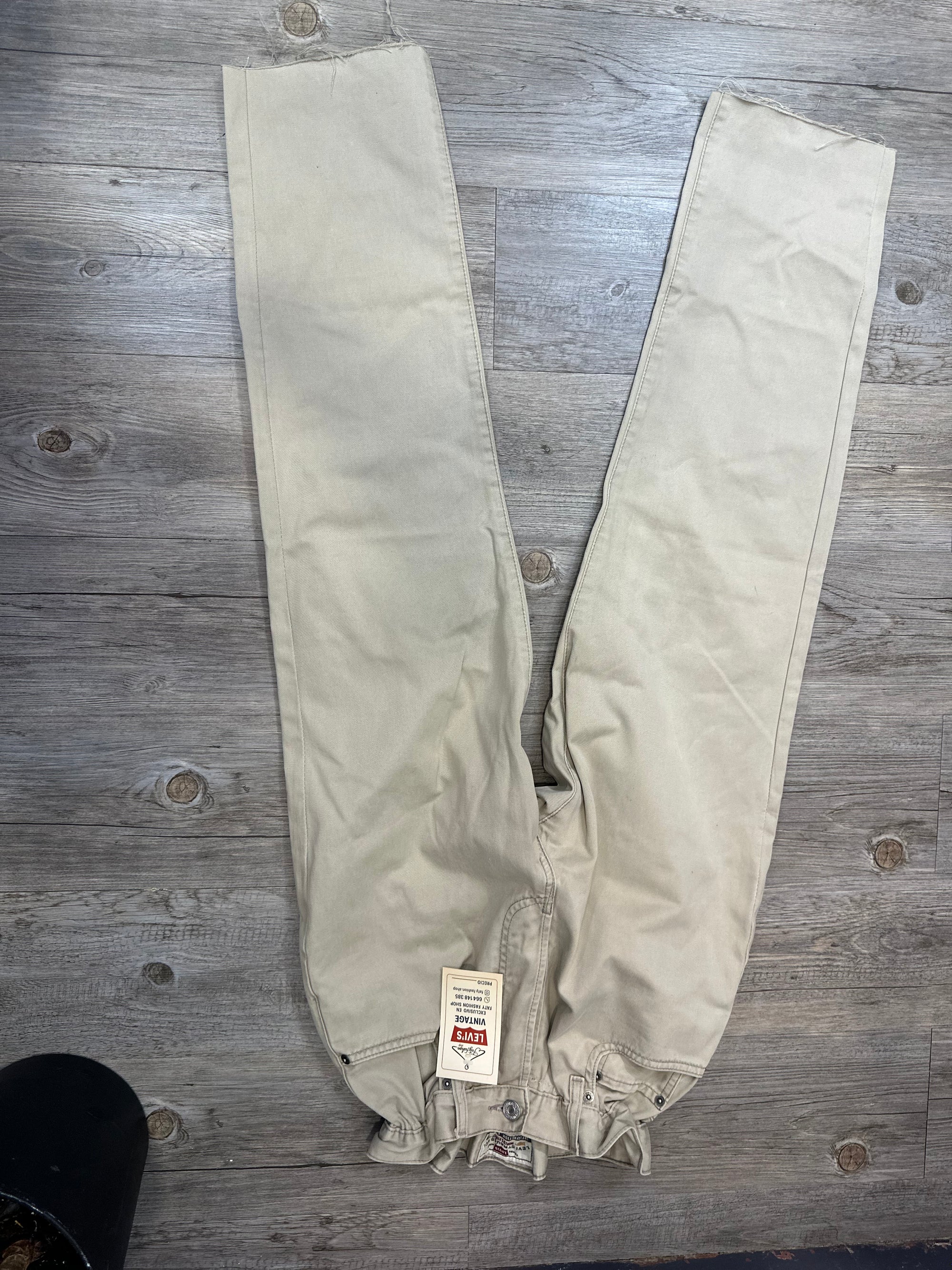 Jeans Levis candy beige S 033