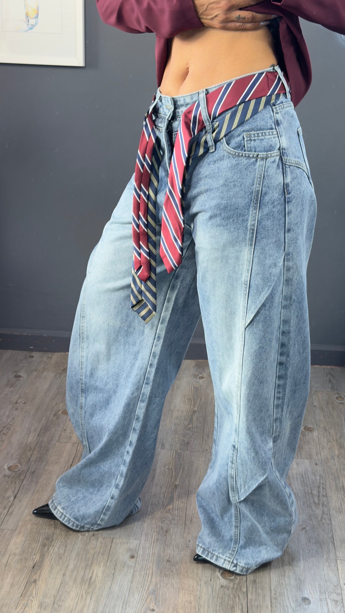 Jeans corbatas premium