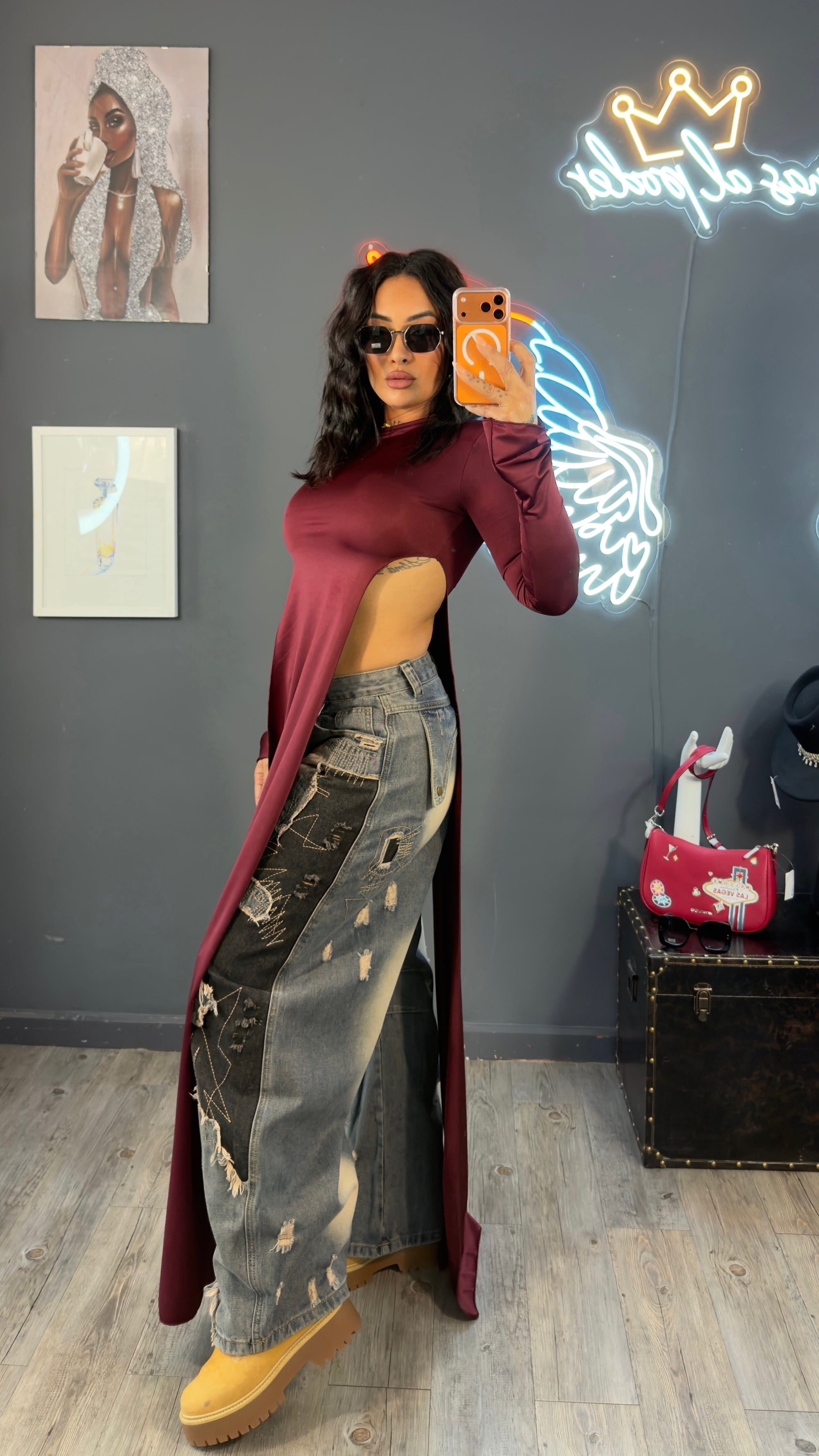 Top asimétrico doble