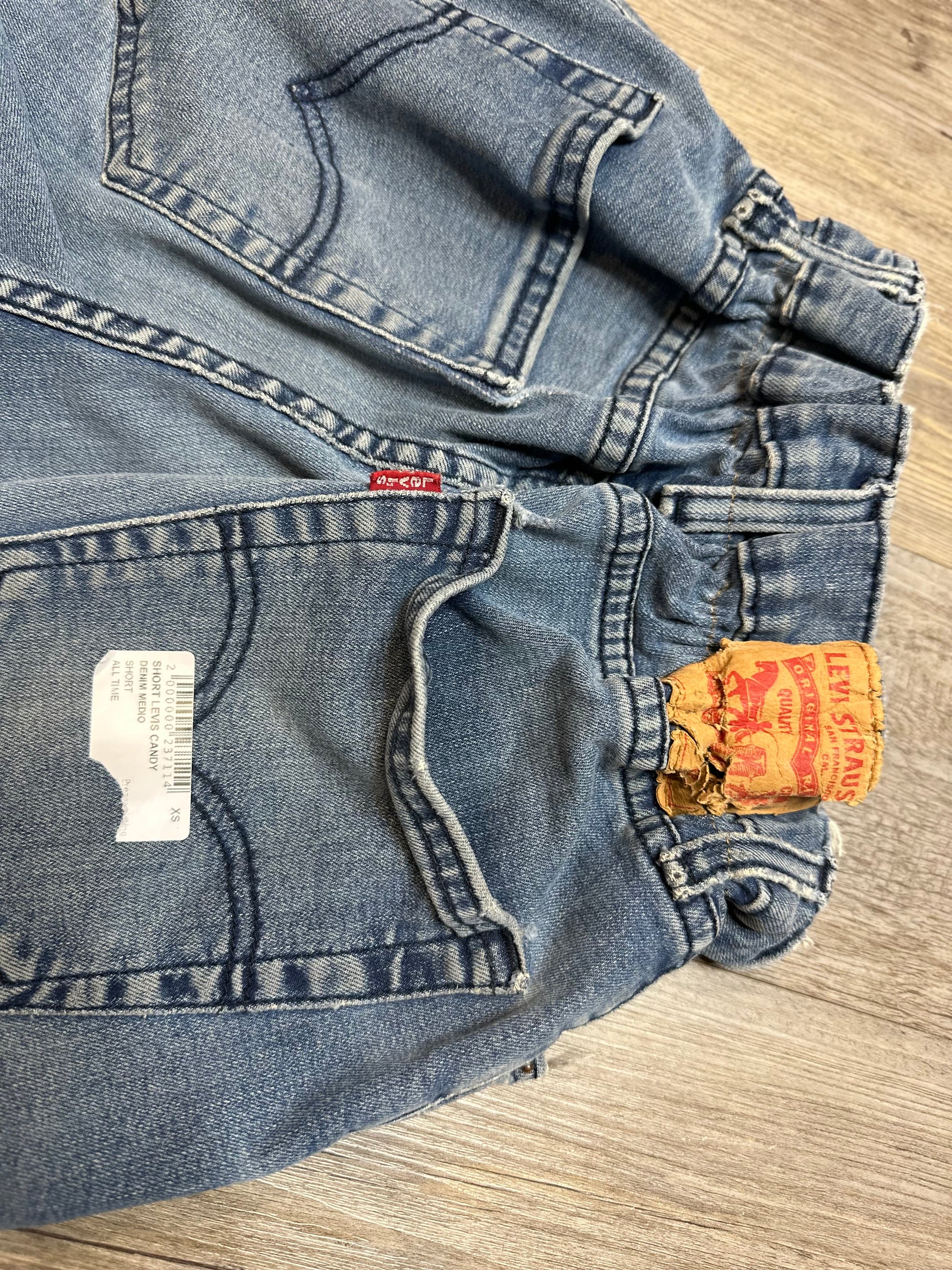 Denim medio oscuro candy XS