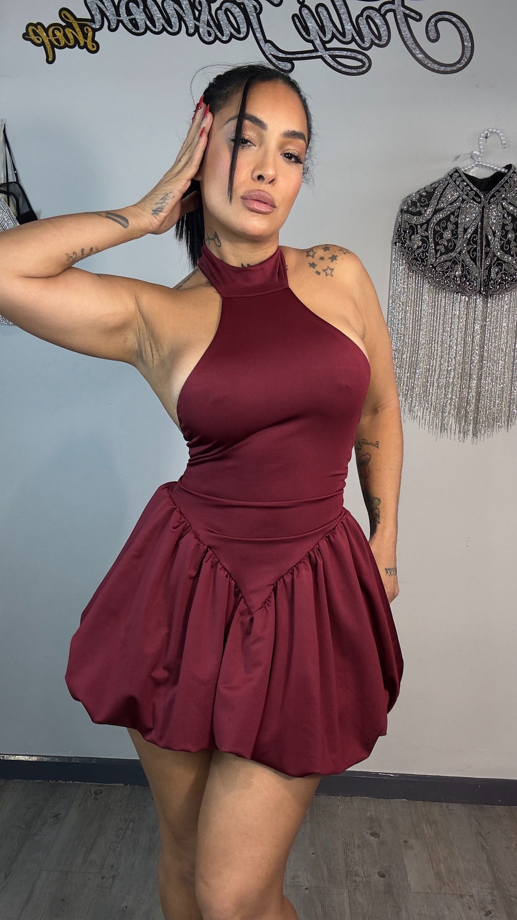 Vestido corto Bubble Chic