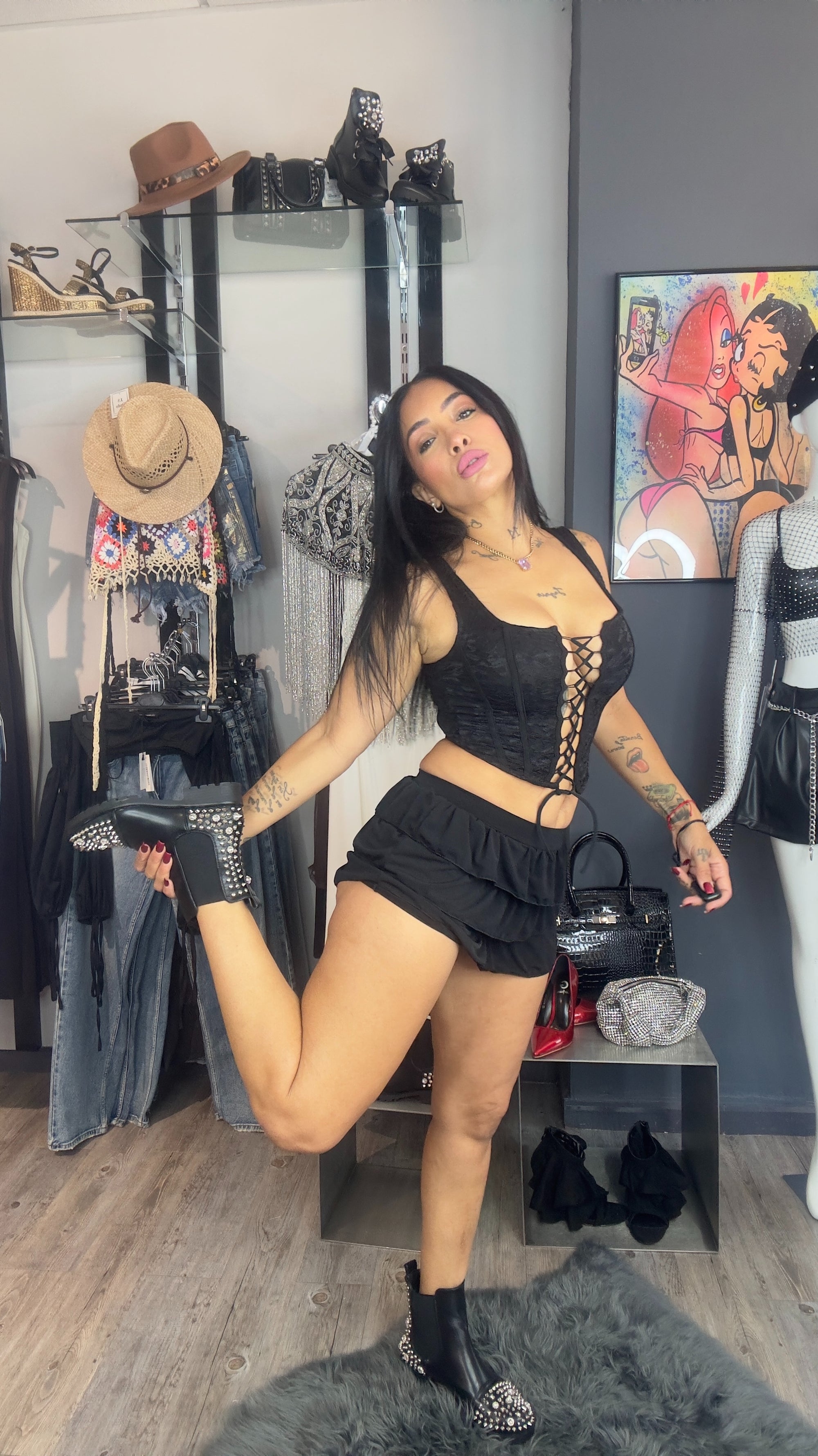 Conjunto corset