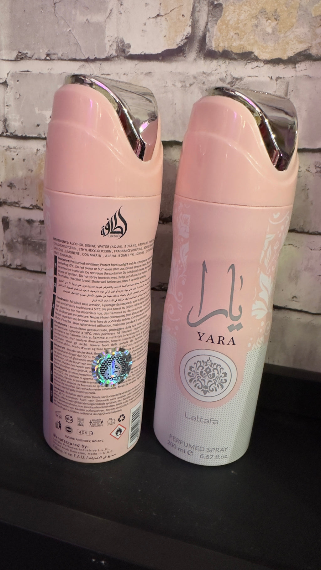 Desodorante de Yara Rosa