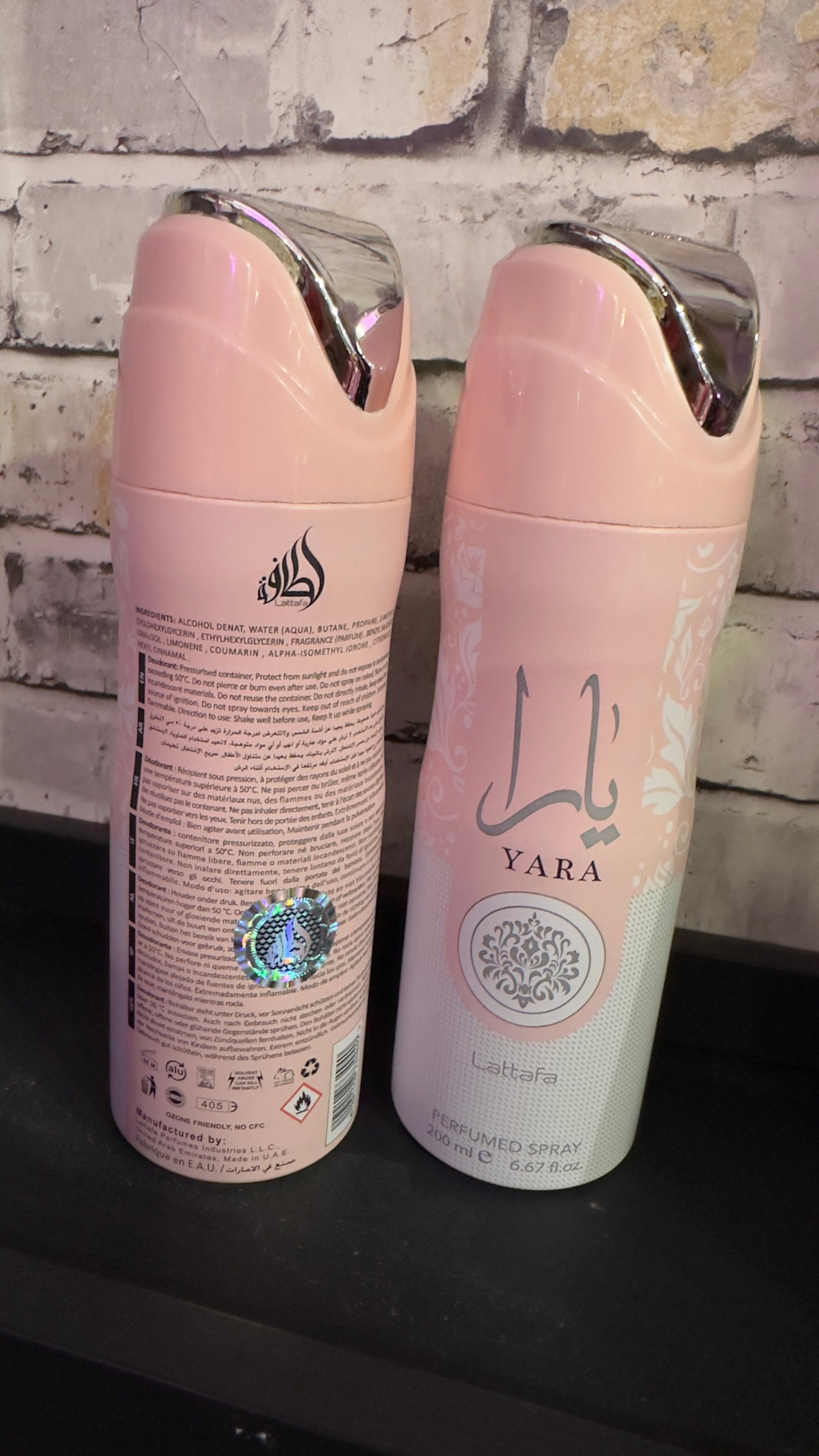 Desodorante de Yara Rosa