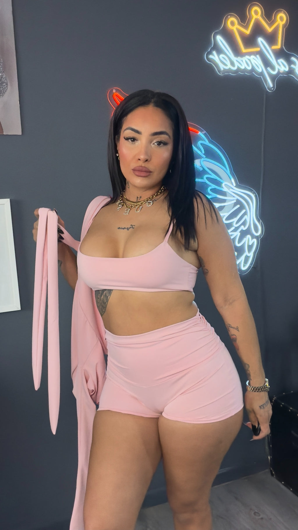 Conjunto 3piezas deportivo licra premium