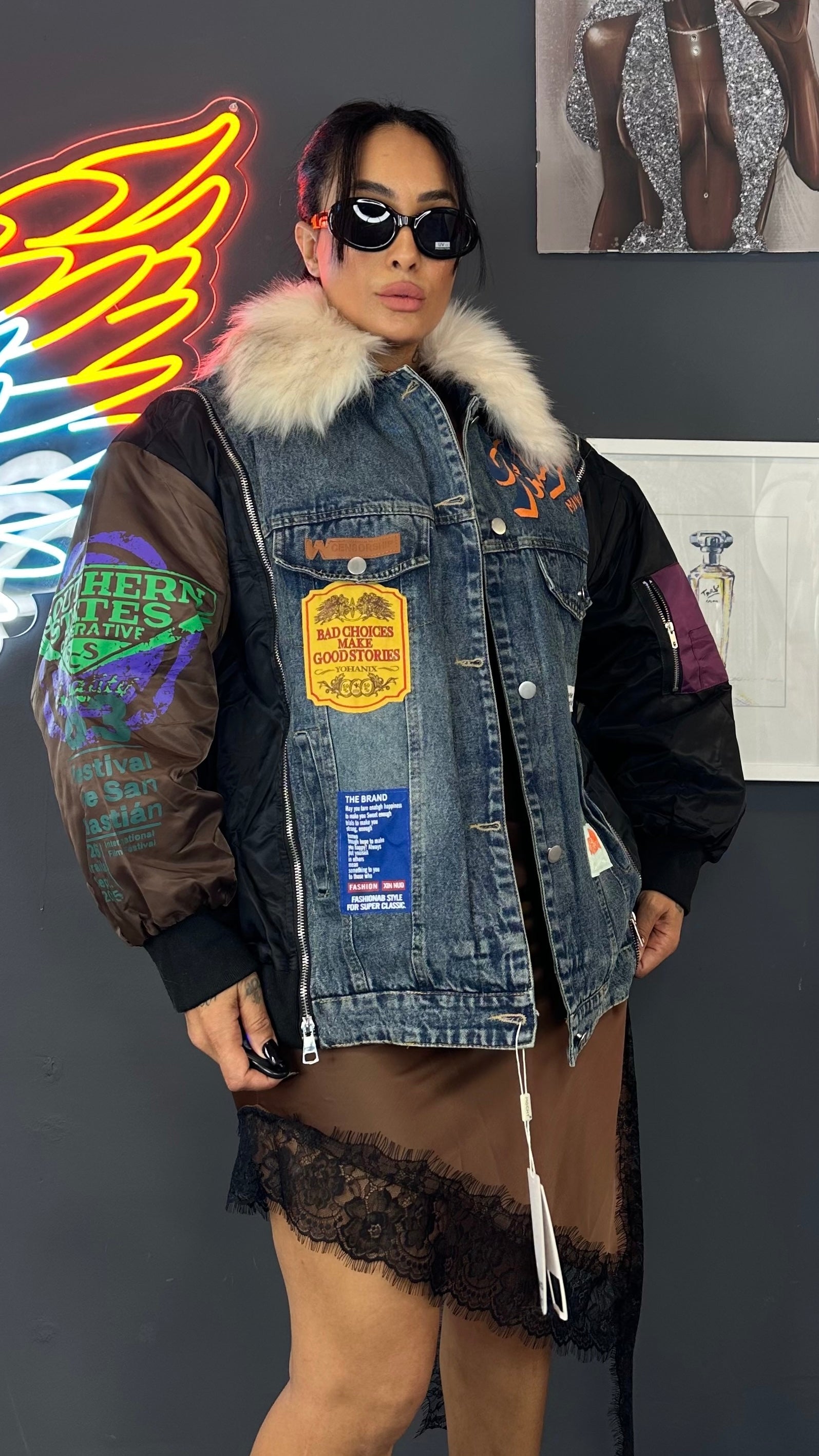 Chaqueta/Abrigo Oversize Urban Queen