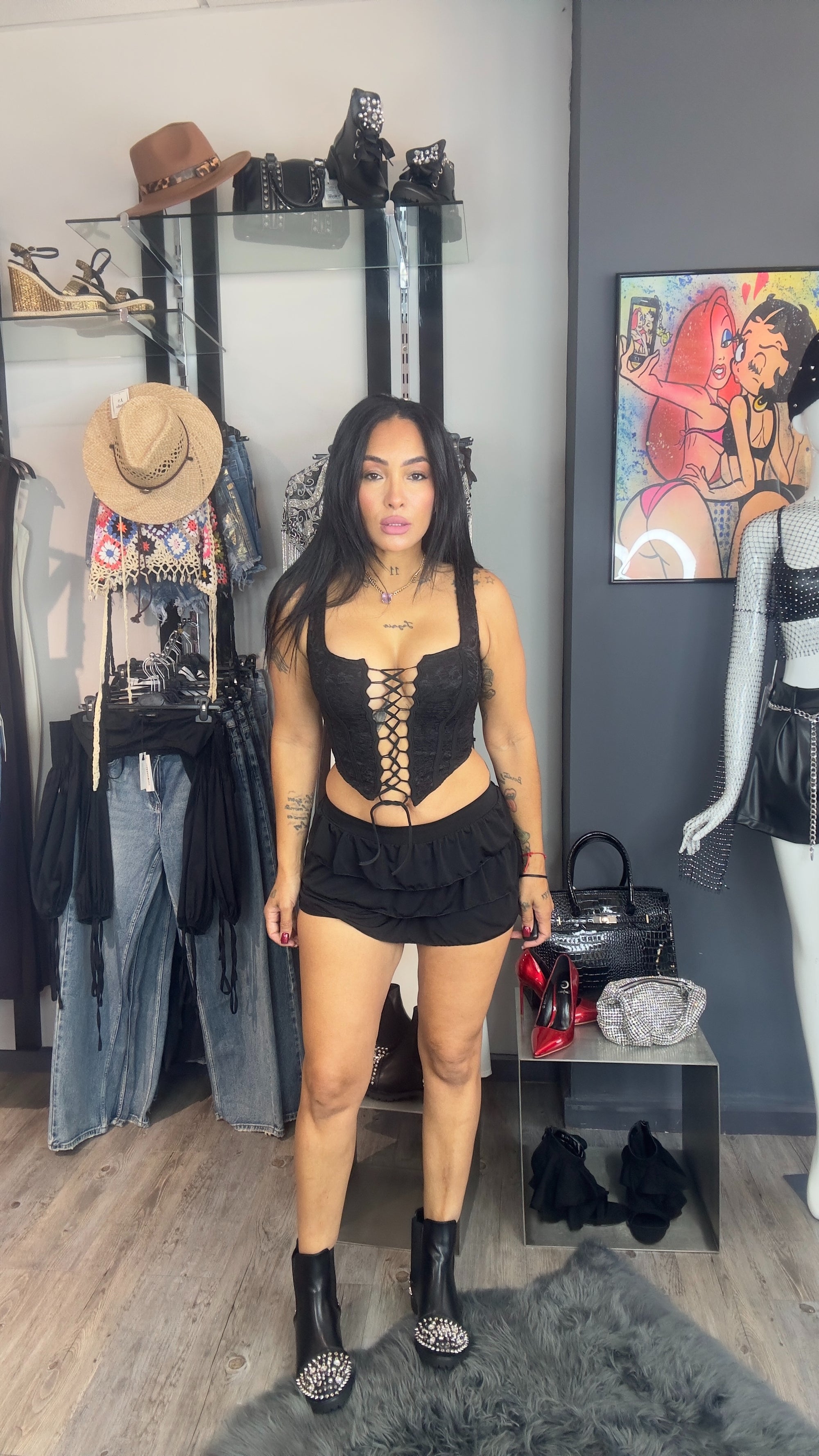 Conjunto corset