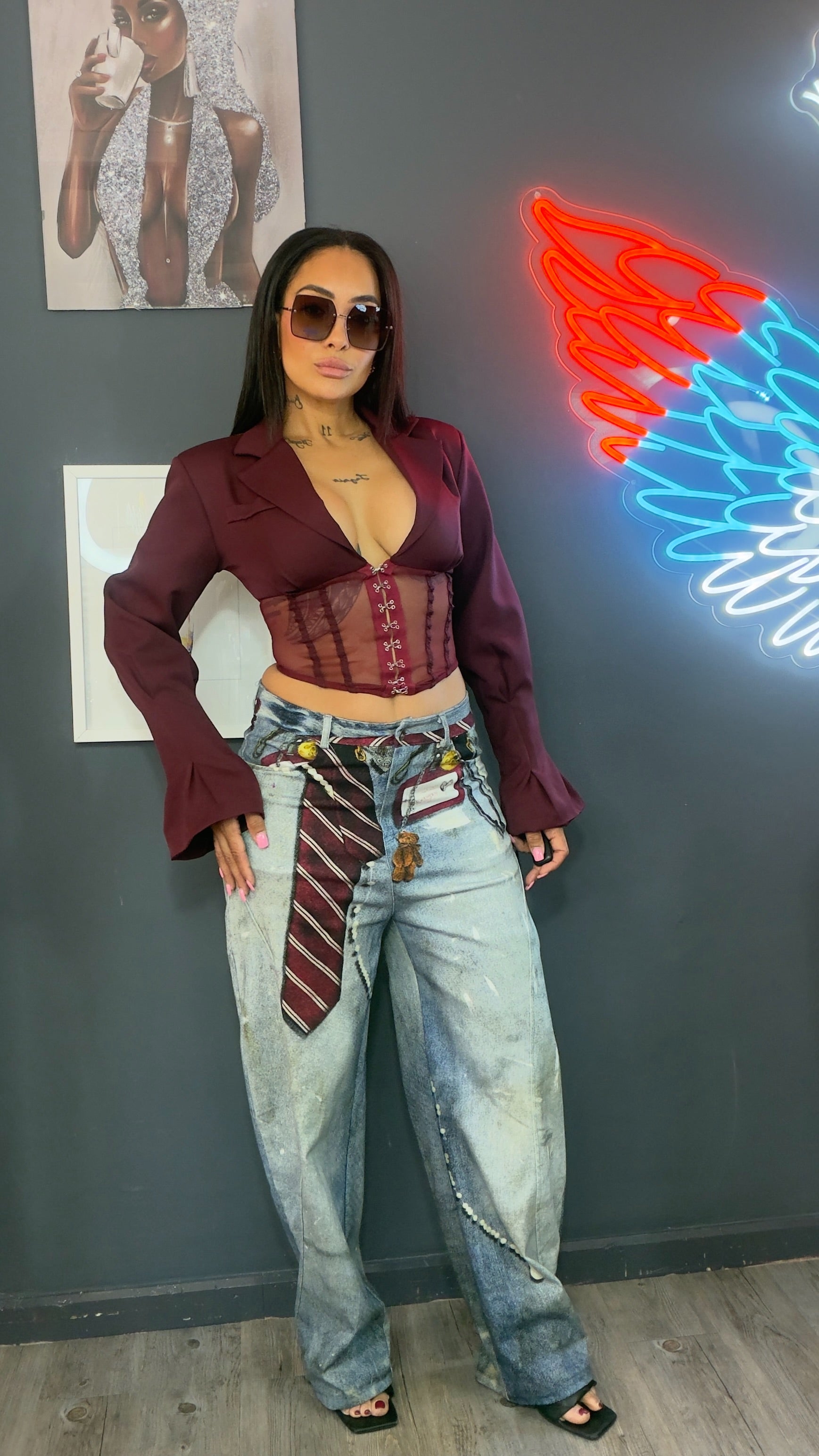 Blazer. Corset