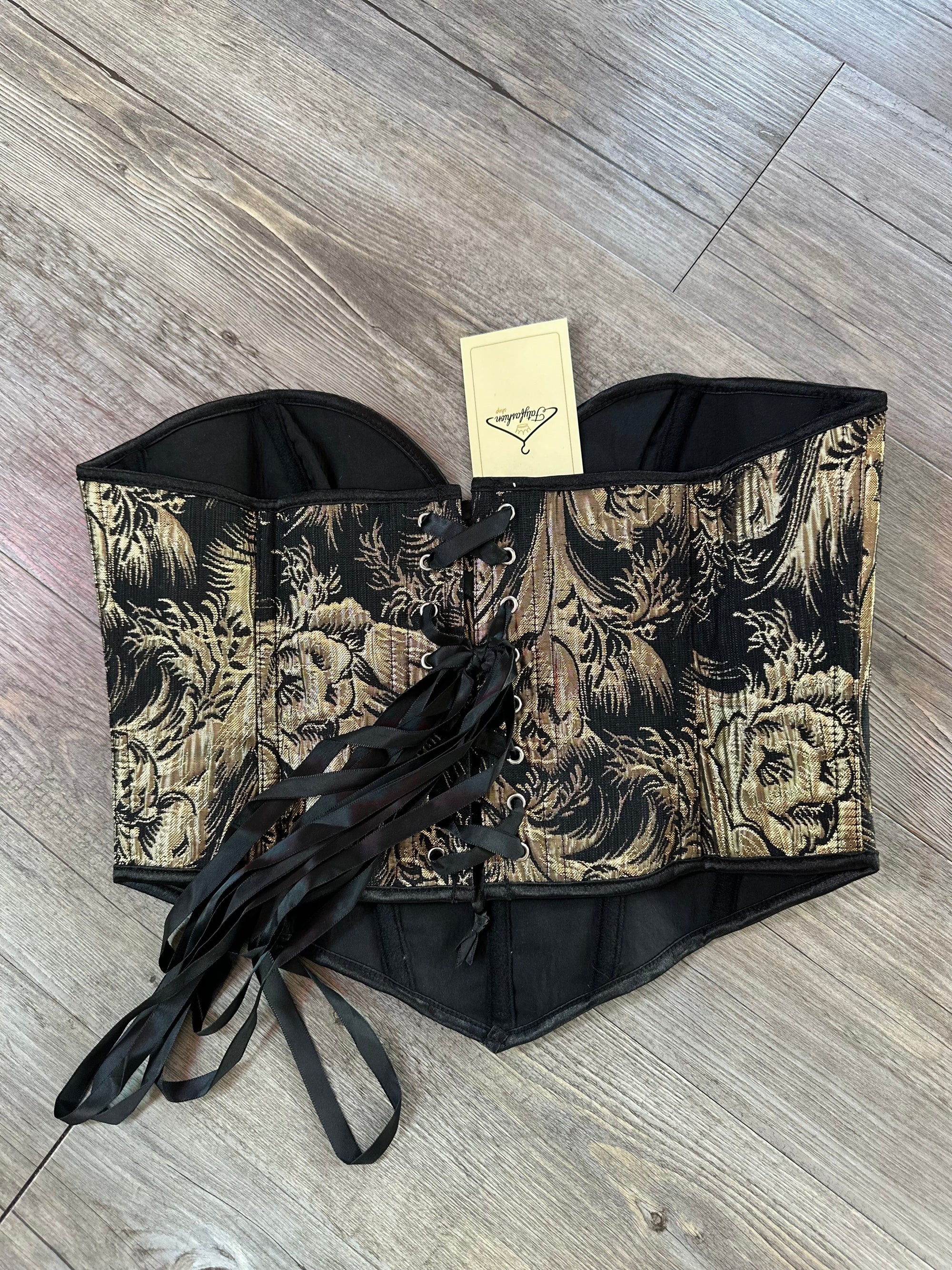Corset Barroco Dorado