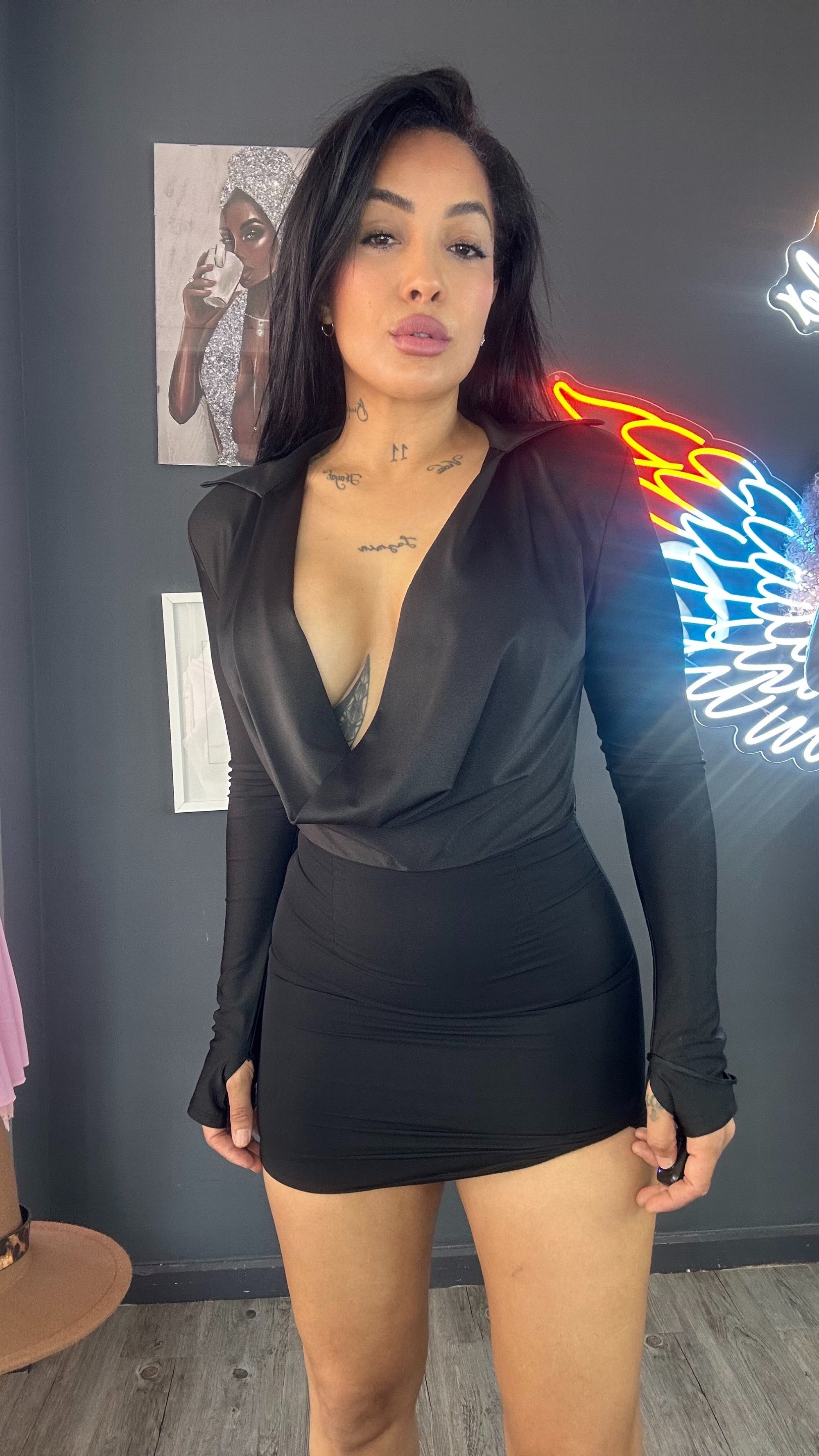 Vestido Costum Glam