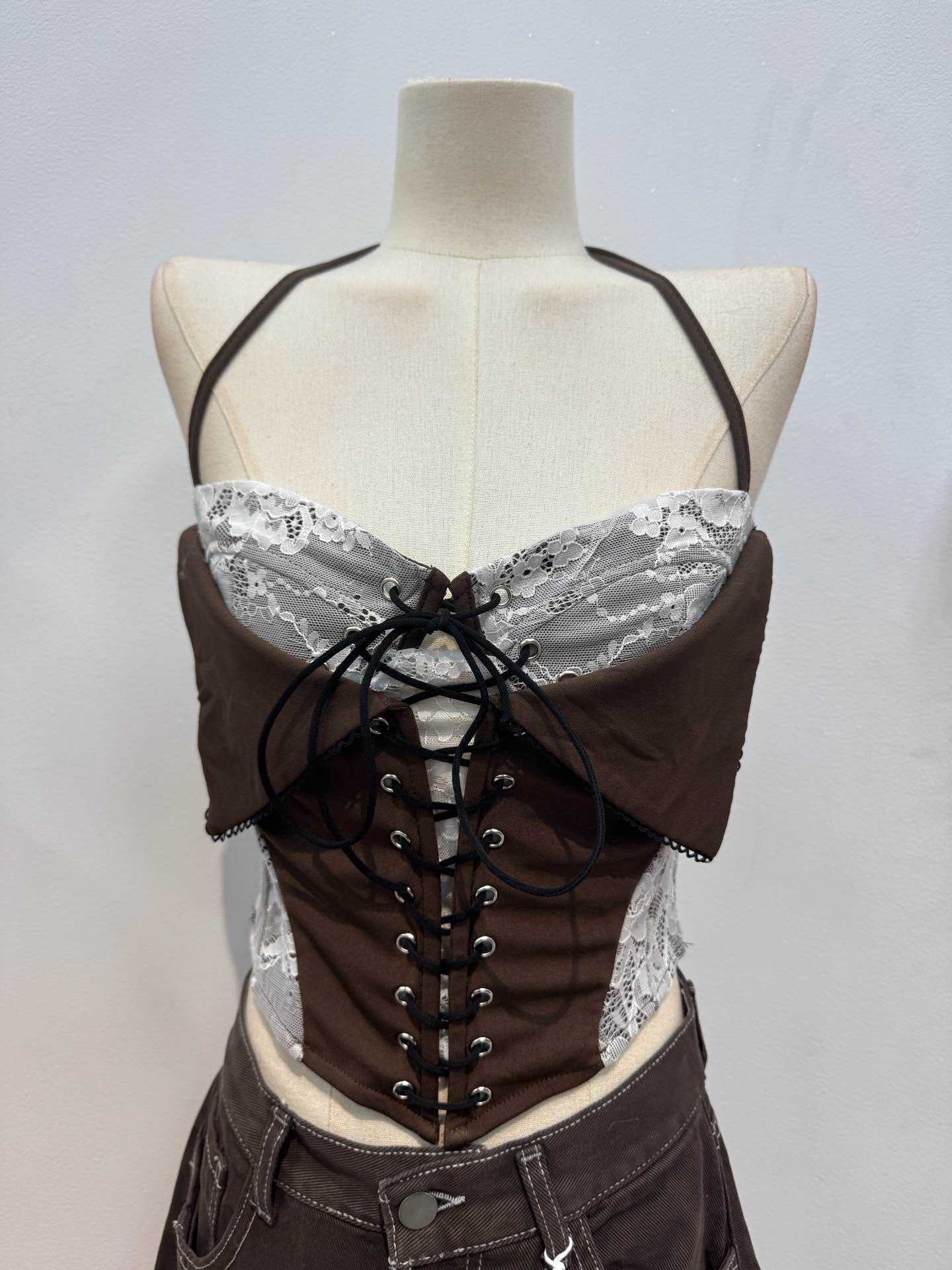 Top corset pirata